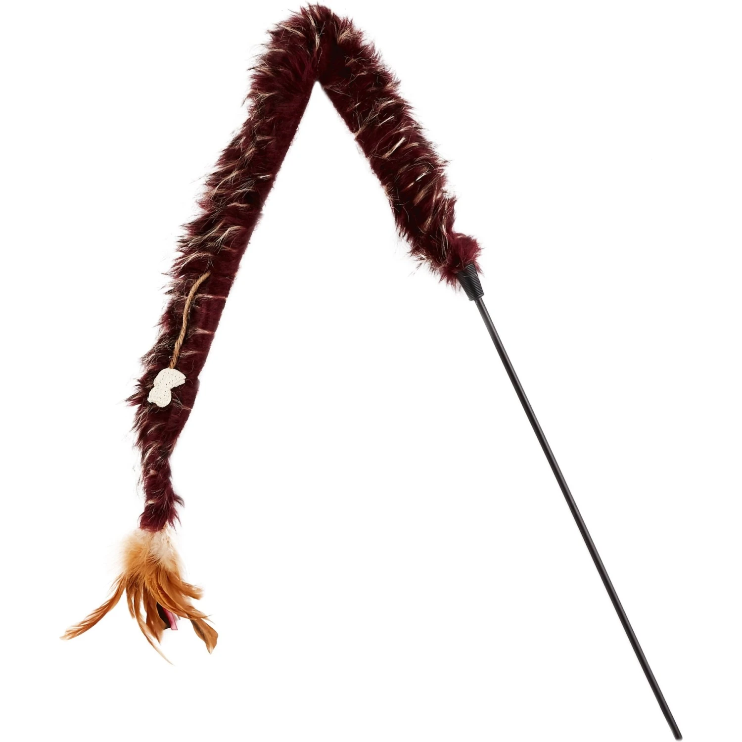 Petlinks Plume Crazy Wand Cat Toy, Color Varies