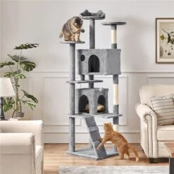 Yaheetech 80-in Cat Tree & Condo