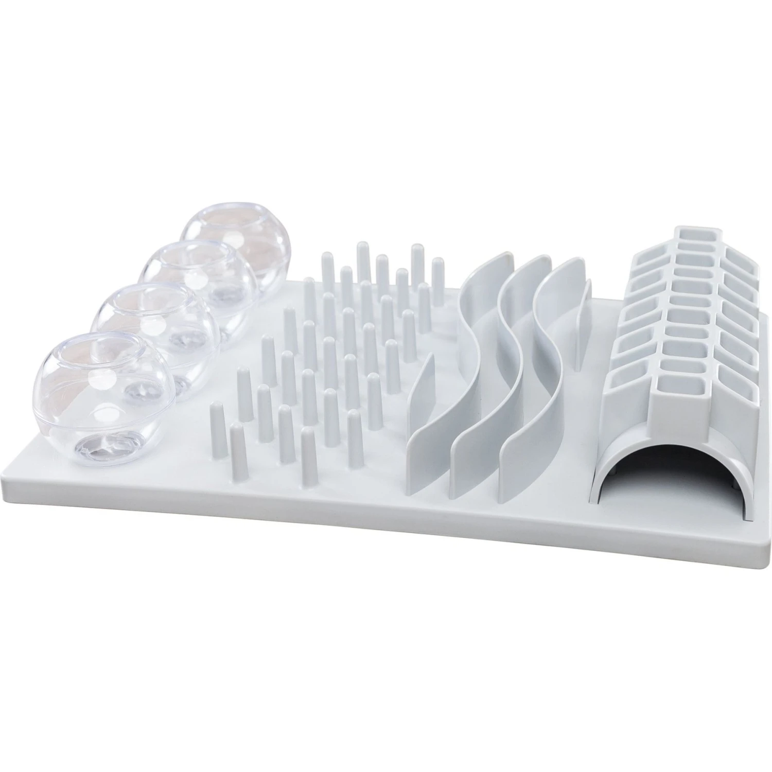 TRIXIE Activity Fun Board 5-in-1 Activity Strategy Game Cat Toy