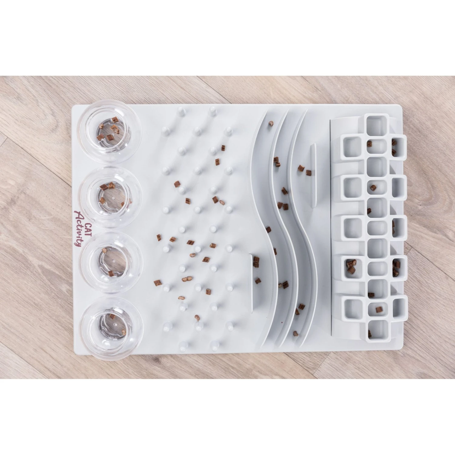 TRIXIE Activity Fun Board 5-in-1 Activity Strategy Game Cat Toy - Image 4