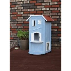 TRIXIE 3-Story Outdoor Wooden Cat House