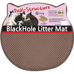 Moonshuttle Headshaped Blackhole Litter Mat