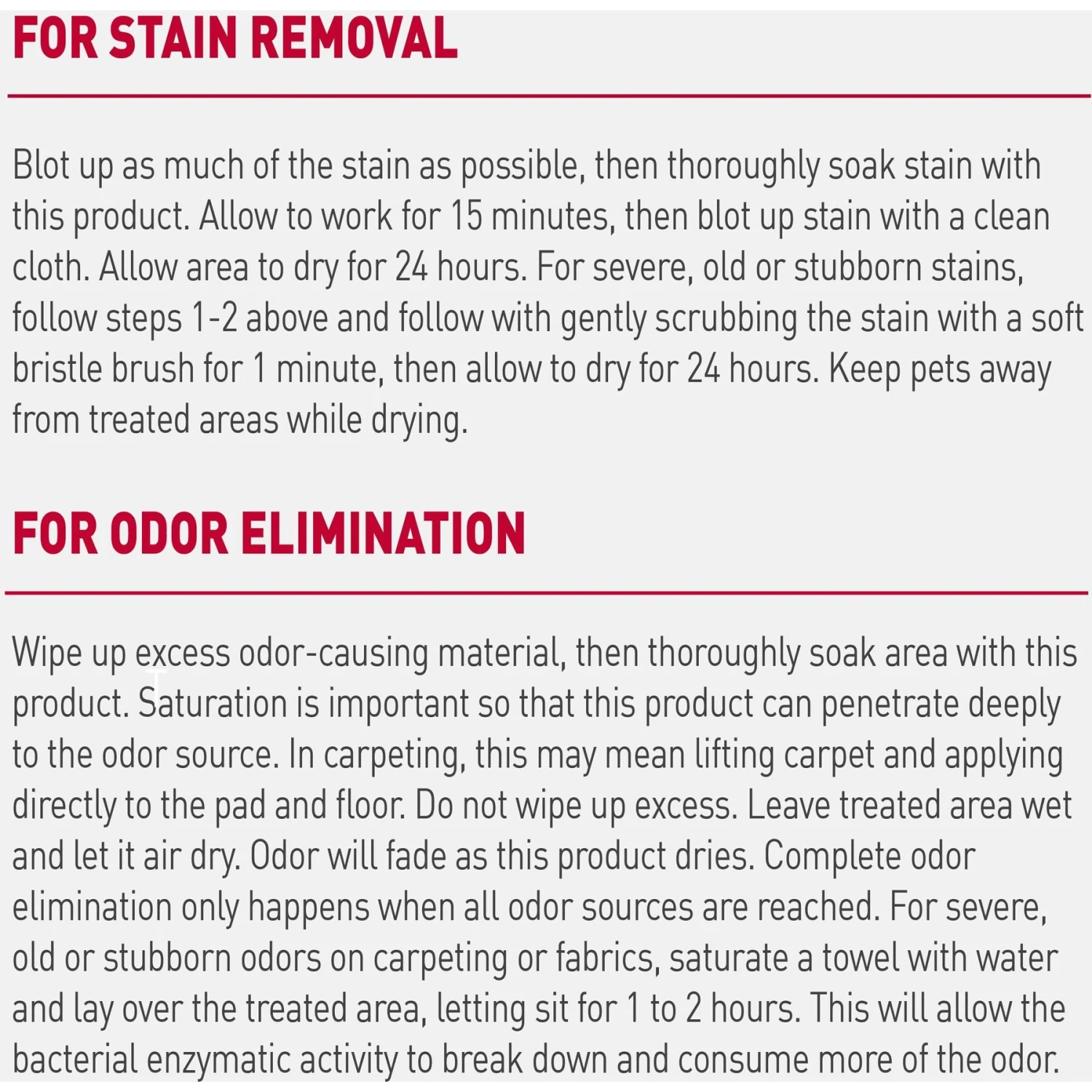 Nature's Miracle Advanced Cat Enzymatic Stain Remover & Odor Eliminator Spray, 32-oz Bottle - Image 3