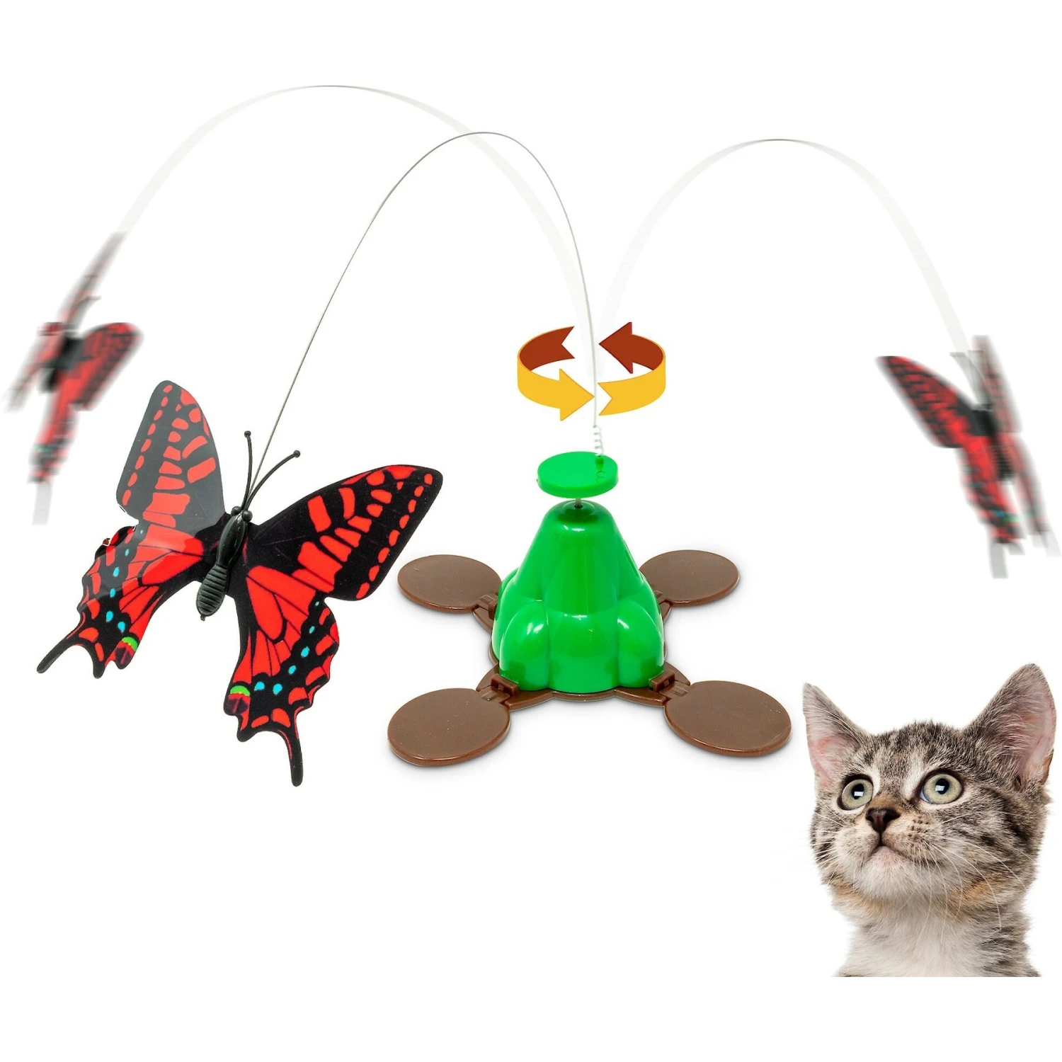 Pet Zone Fly By Spinner Interactive Cat Toy - Image 5