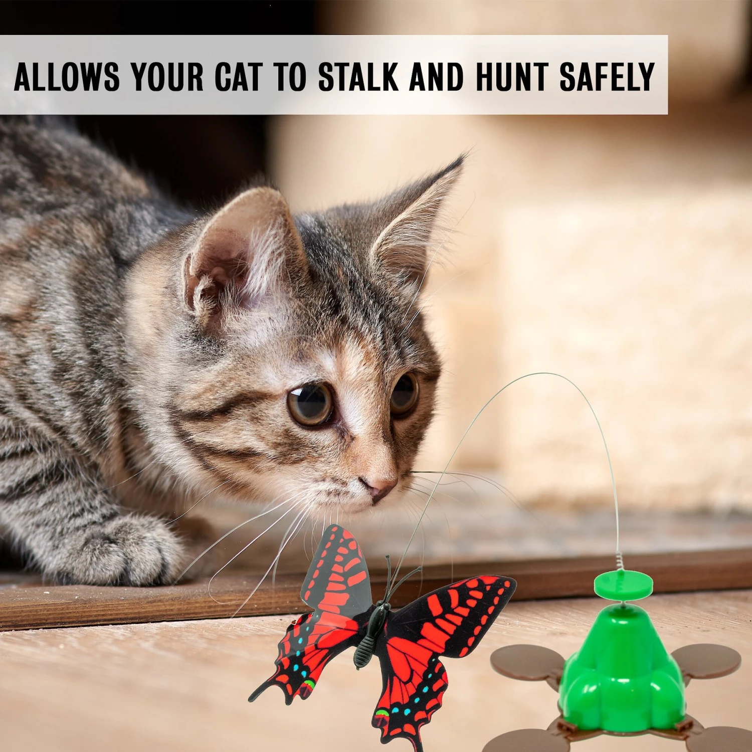 Pet Zone Fly By Spinner Interactive Cat Toy - Image 7