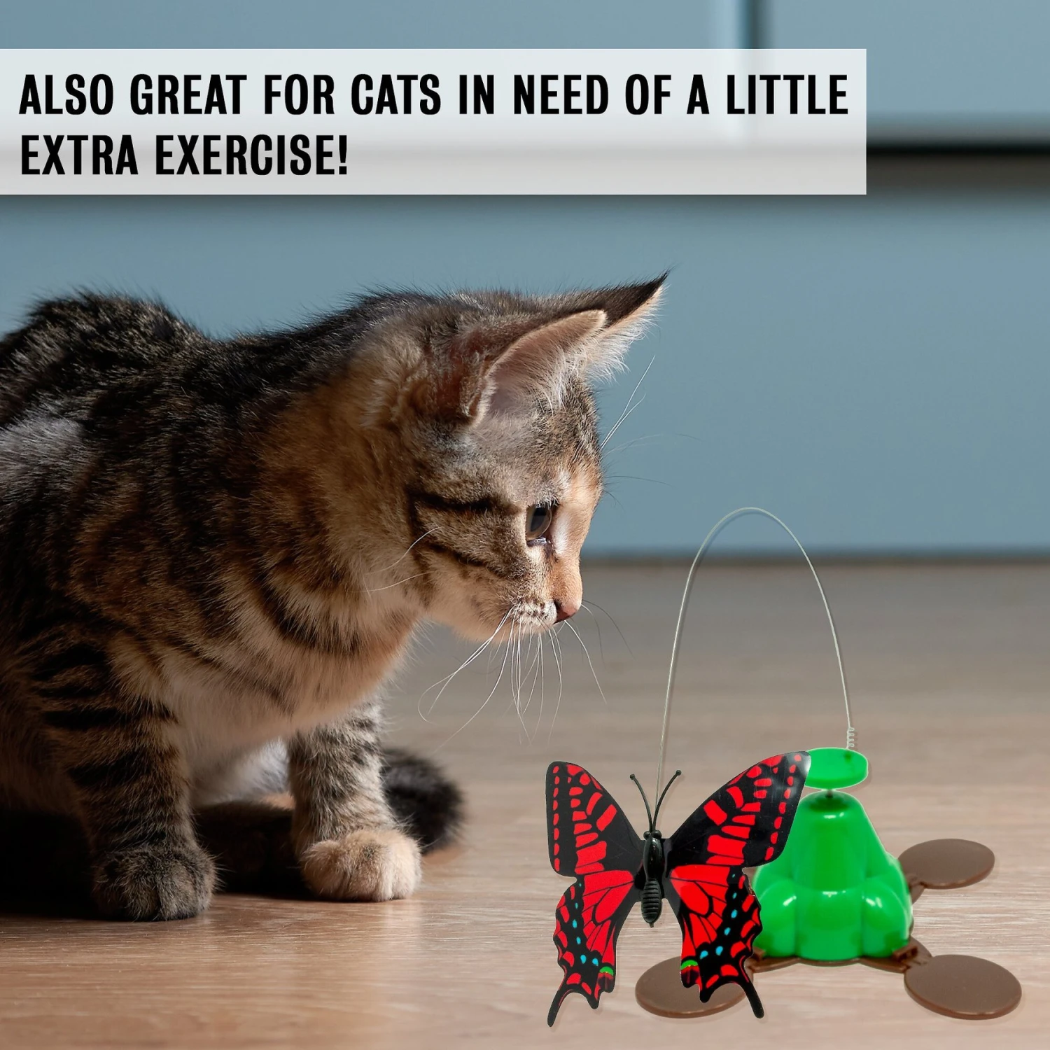 Pet Zone Fly By Spinner Interactive Cat Toy - Image 8