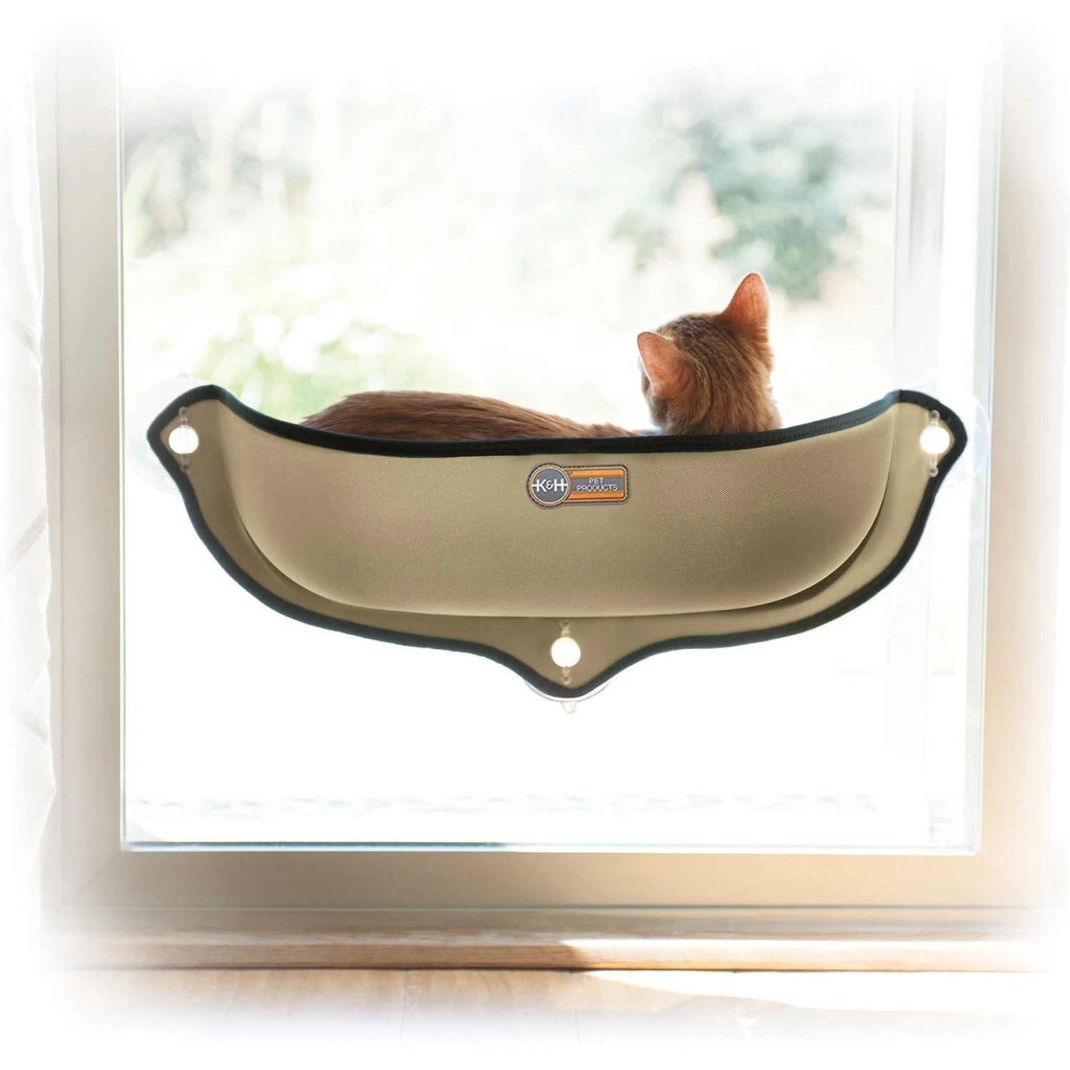 K&H Pet Products EZ Mount Kitty Sill Cat Window Perch