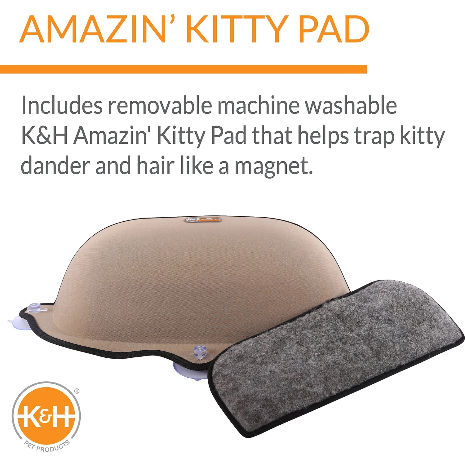 K&H Pet Products EZ Mount Kitty Sill Cat Window Perch - Image 4