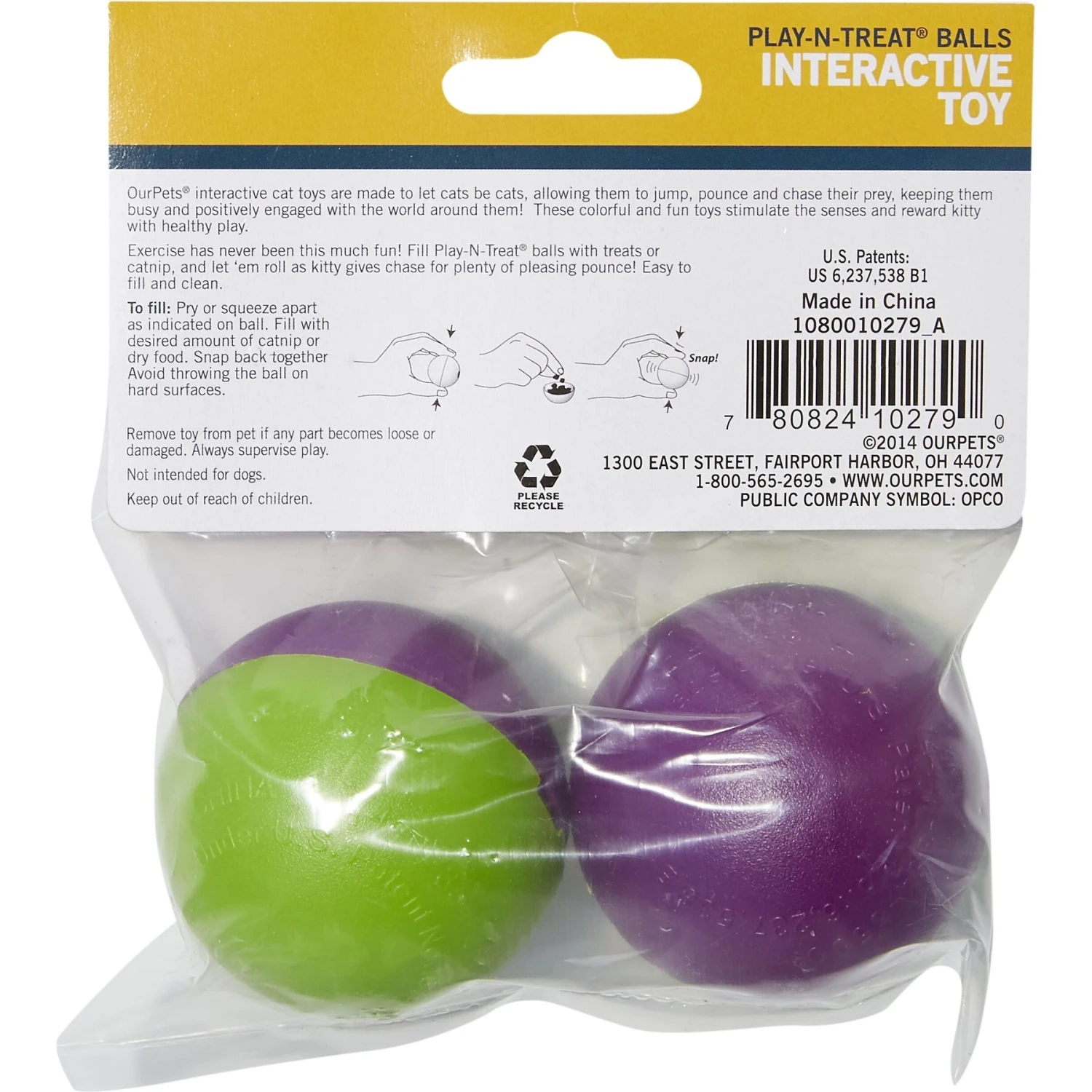 OurPets Play-N-Treat Cat Toy - Image 3
