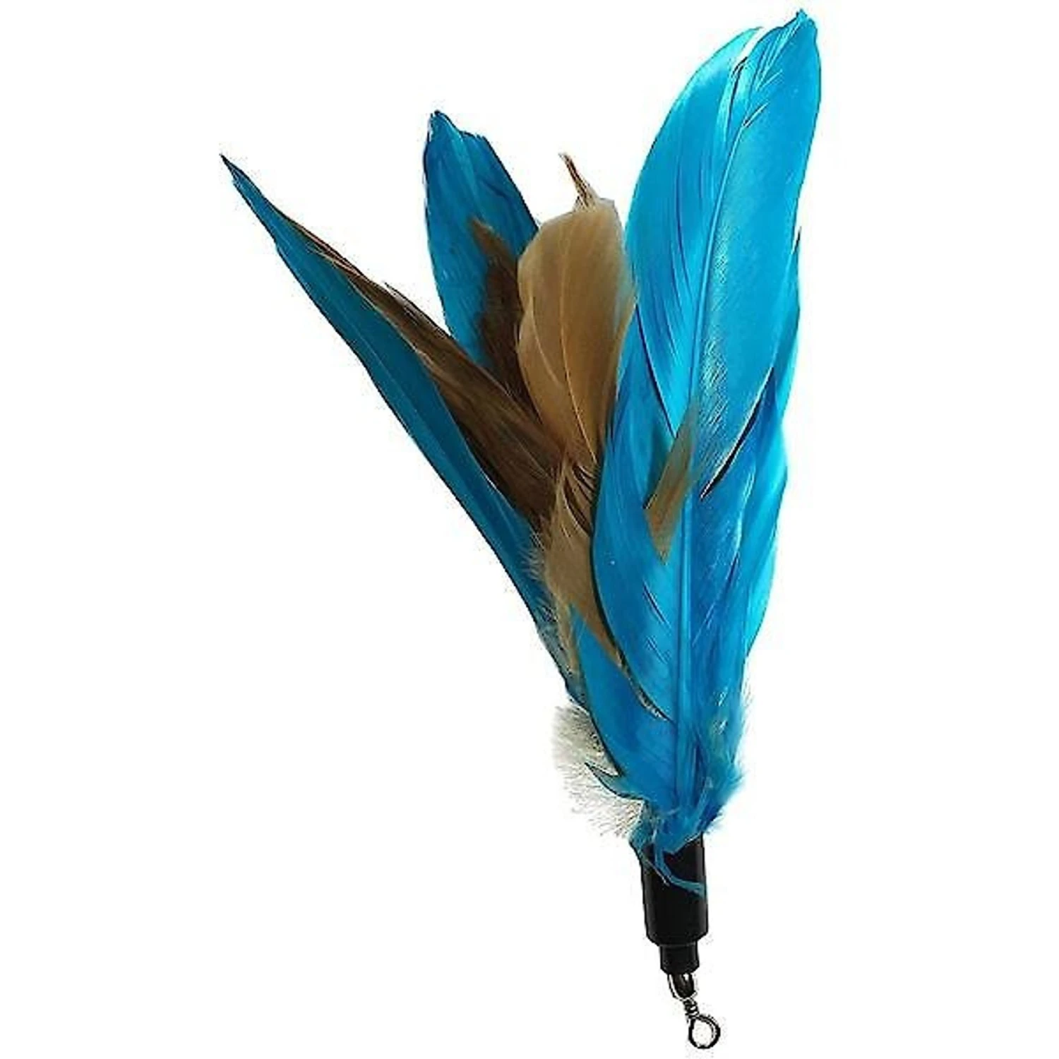 Pet Fit For Life 7 Piece Replacement Feather Pack For Wand Cat Toy - Image 4