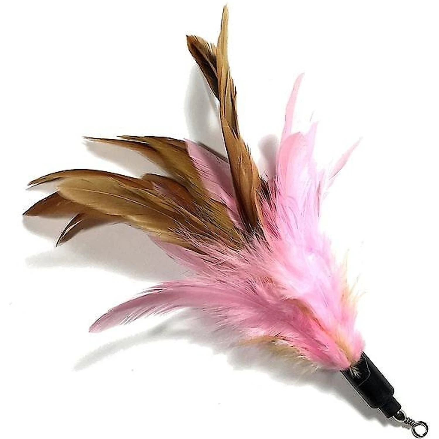 Pet Fit For Life 7 Piece Replacement Feather Pack For Wand Cat Toy - Image 7