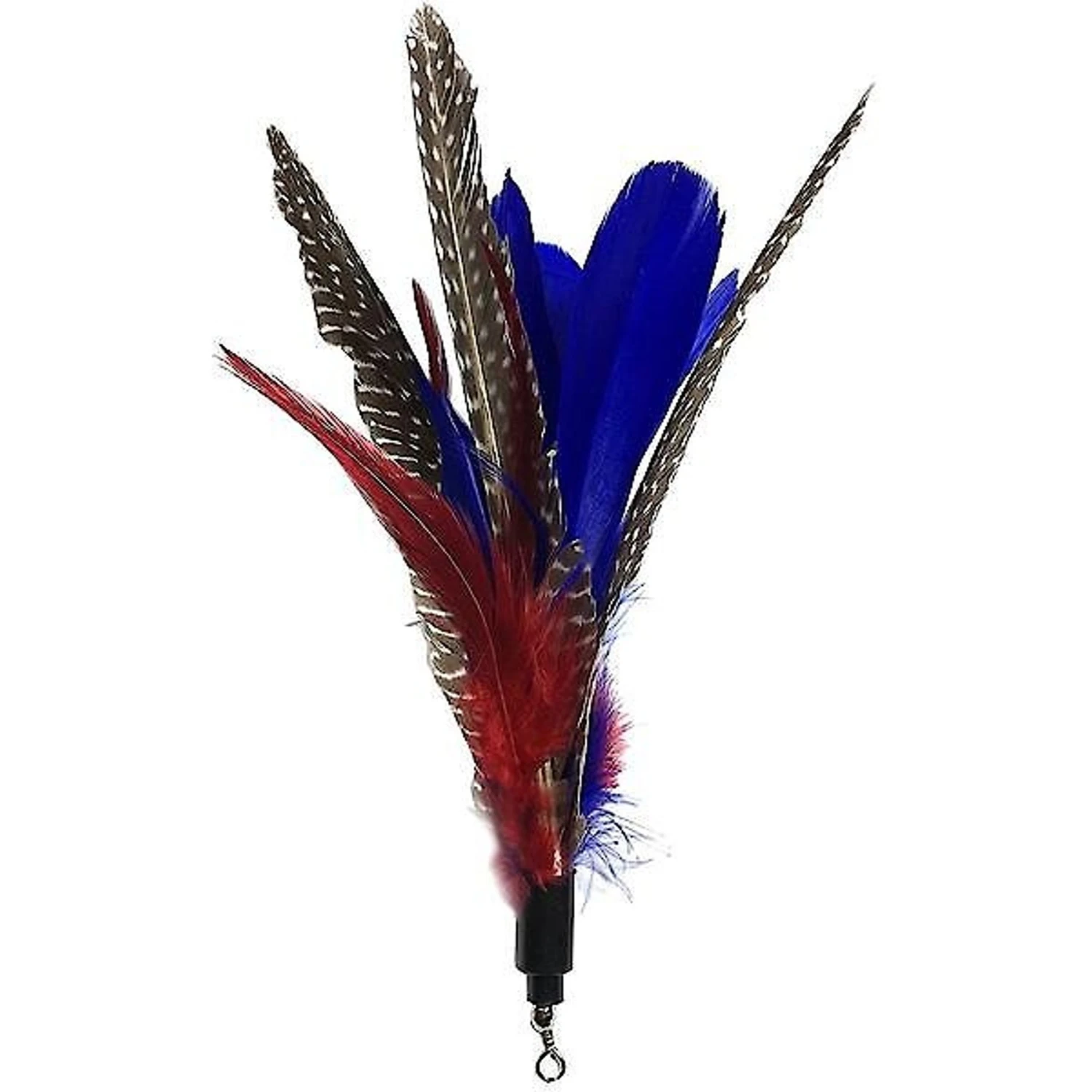 Pet Fit For Life 7 Piece Replacement Feather Pack For Wand Cat Toy - Image 9