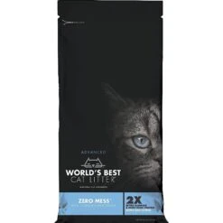 World's Best Zero Mess Unscented Clumping Corn Cat Litter