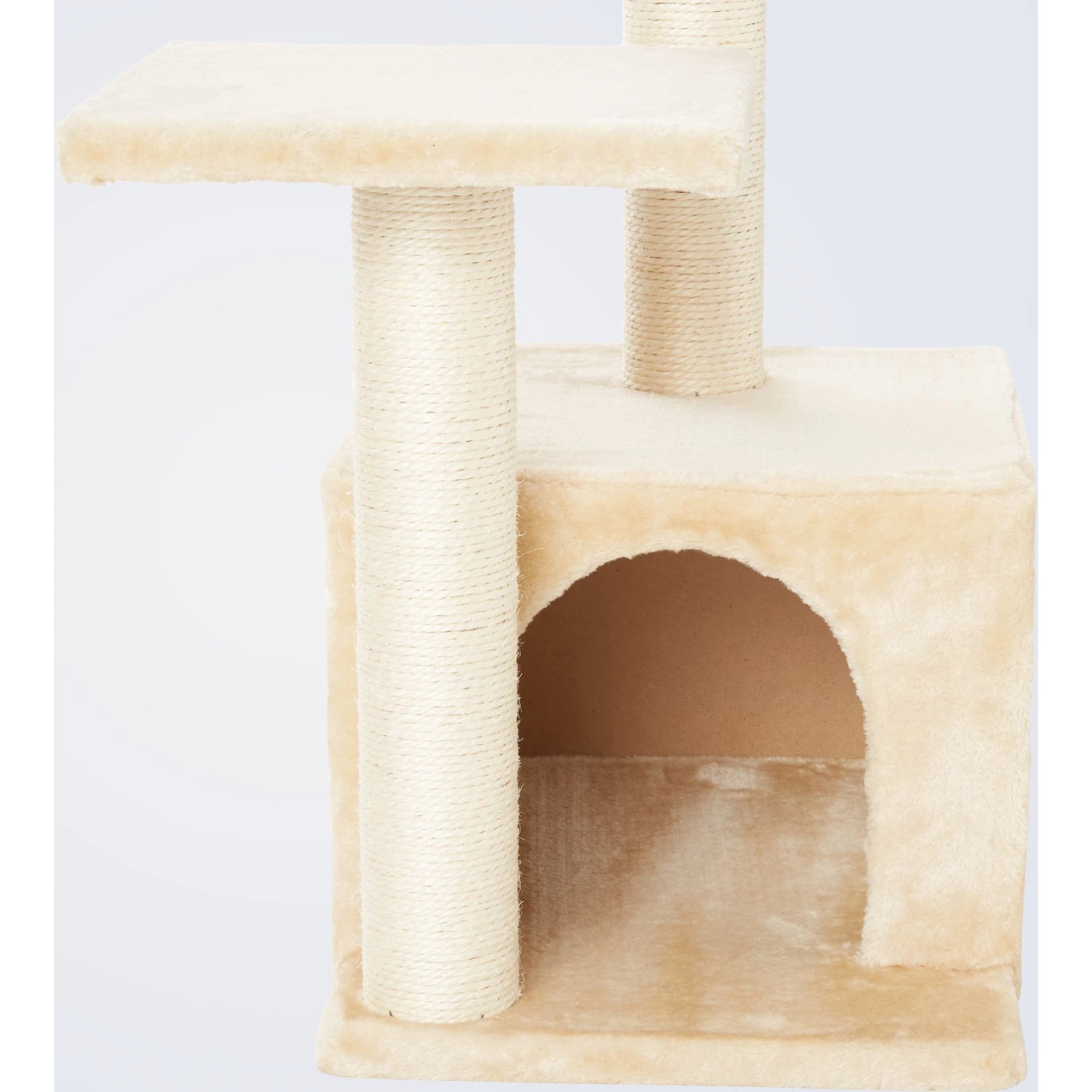 Frisco 28-in Faux Fur Cat Tree & Condo - Image 4