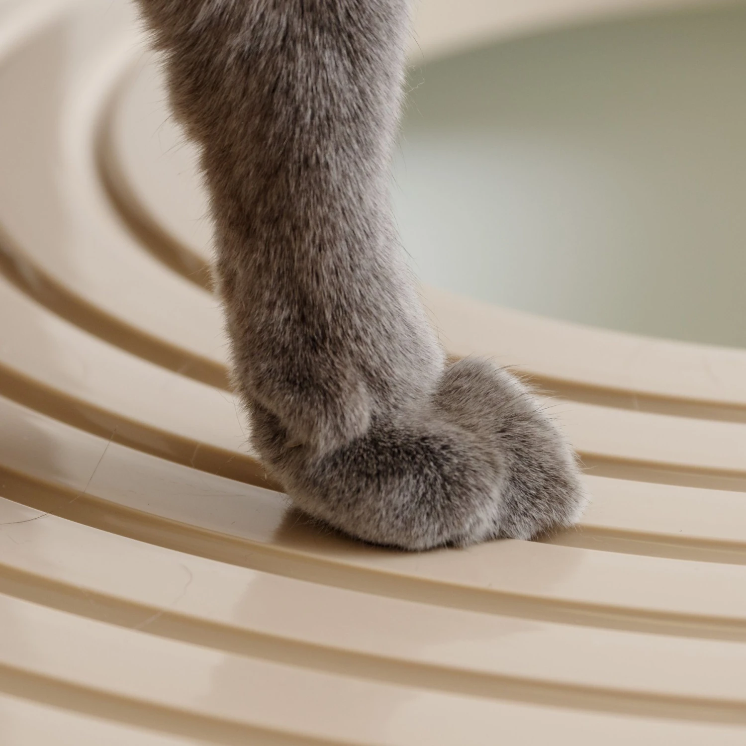 IRIS USA Round Top Entry Cat Litter Box & Scoop - Image 5