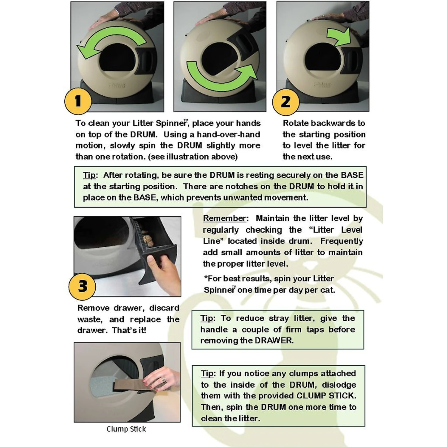 Litter Spinner Cat Litter Box For Small Cats - Image 4