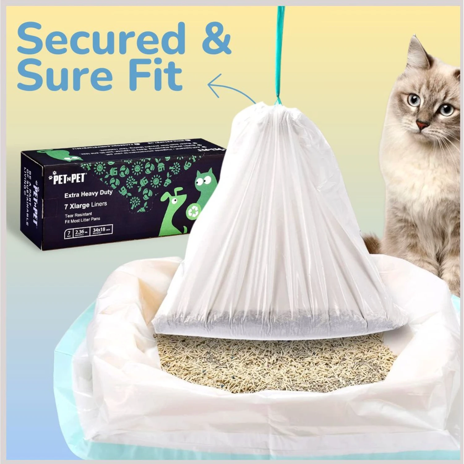 PET N PET Cat Litter Box Liners - Image 3