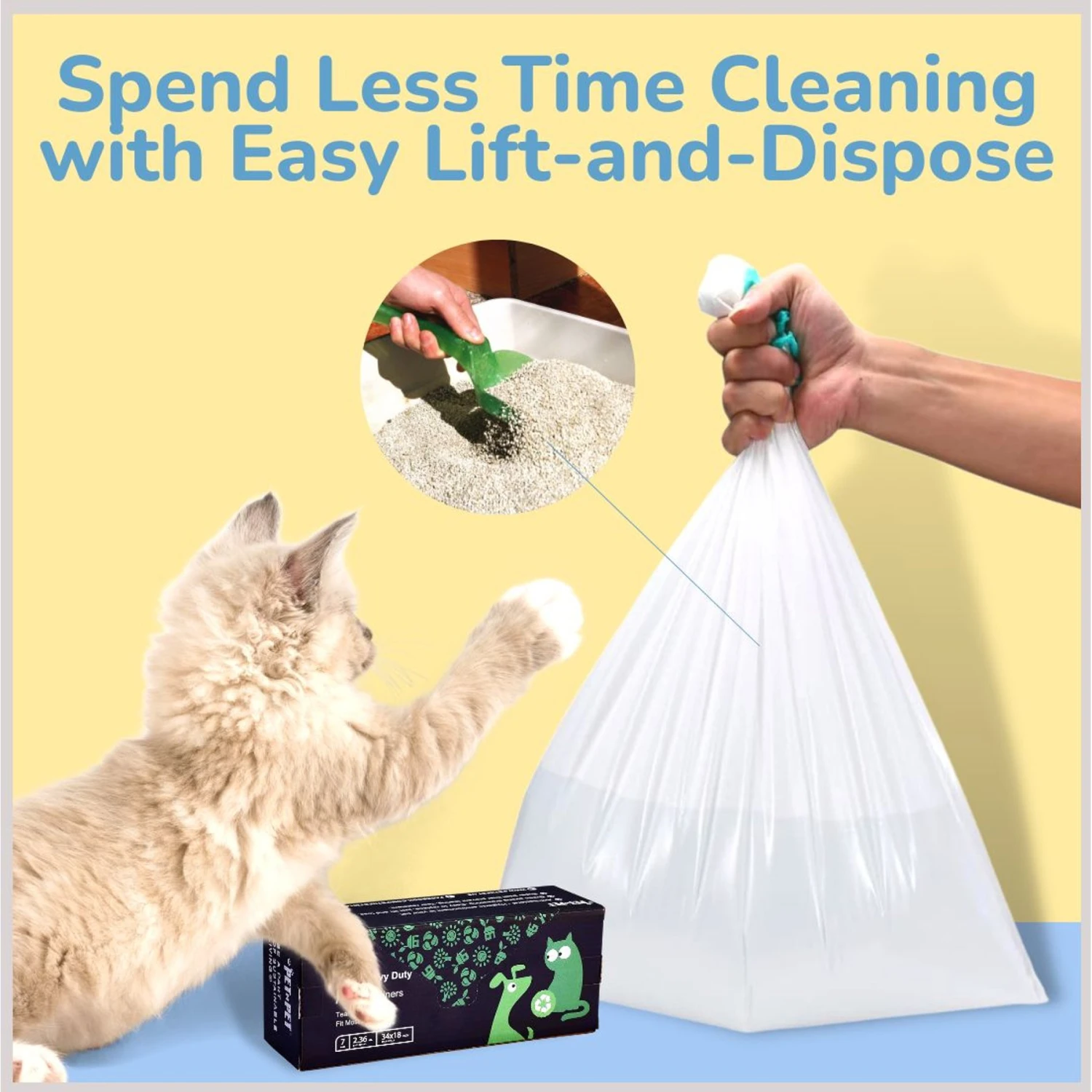 PET N PET Cat Litter Box Liners - Image 4