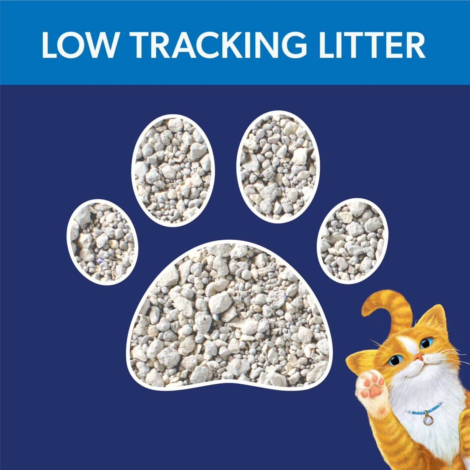 Fresh Step Clean Paws Multi-Cat Scented Clumping Cat Litter - Image 6