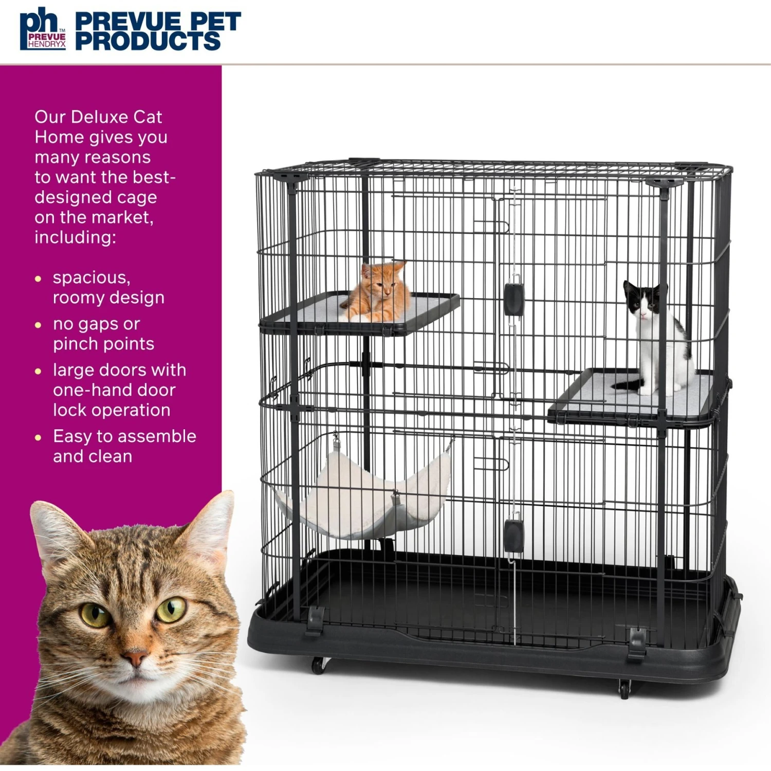 Prevue Pet Products Deluxe Cat Cage Playpen - Image 2