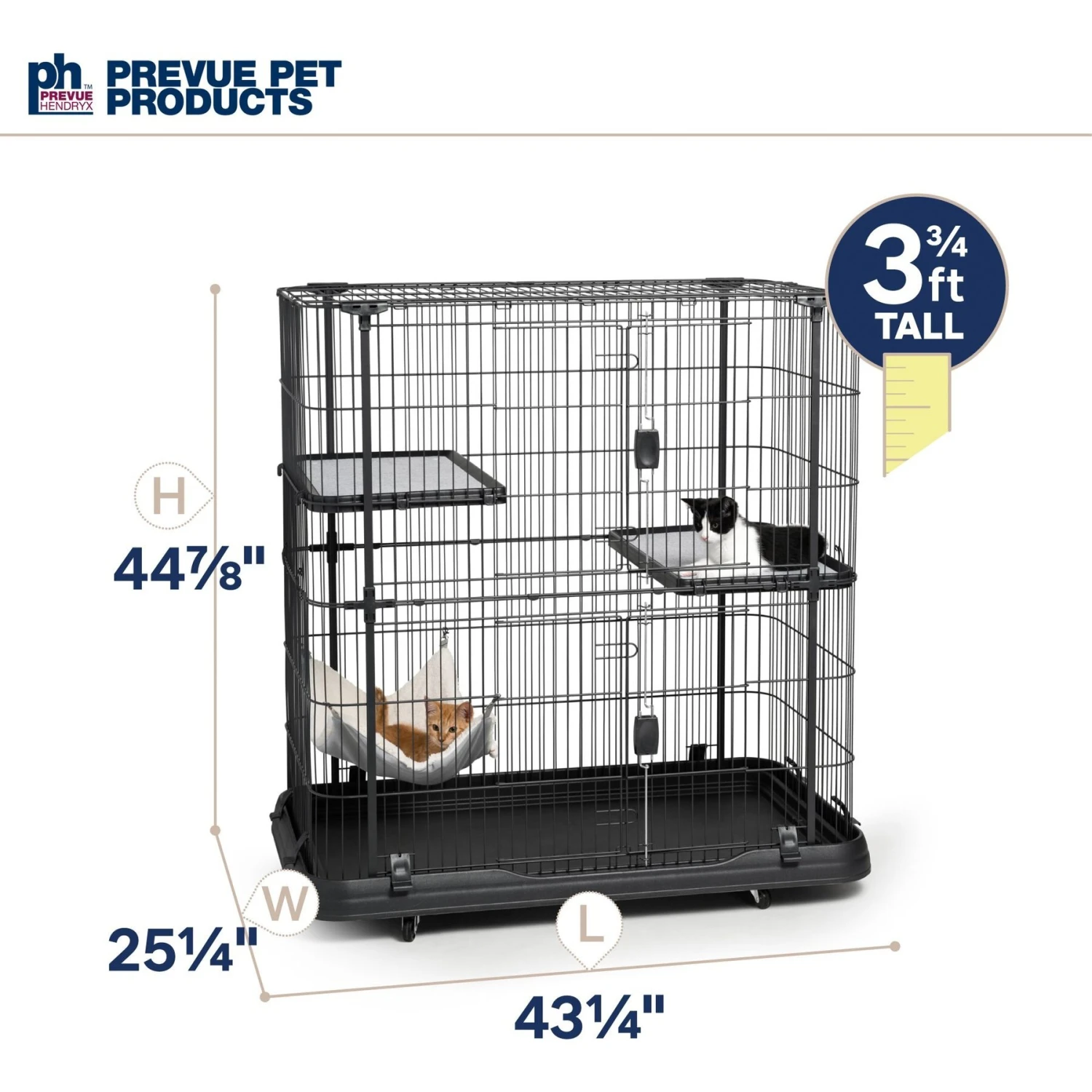 Prevue Pet Products Deluxe Cat Cage Playpen - Image 6