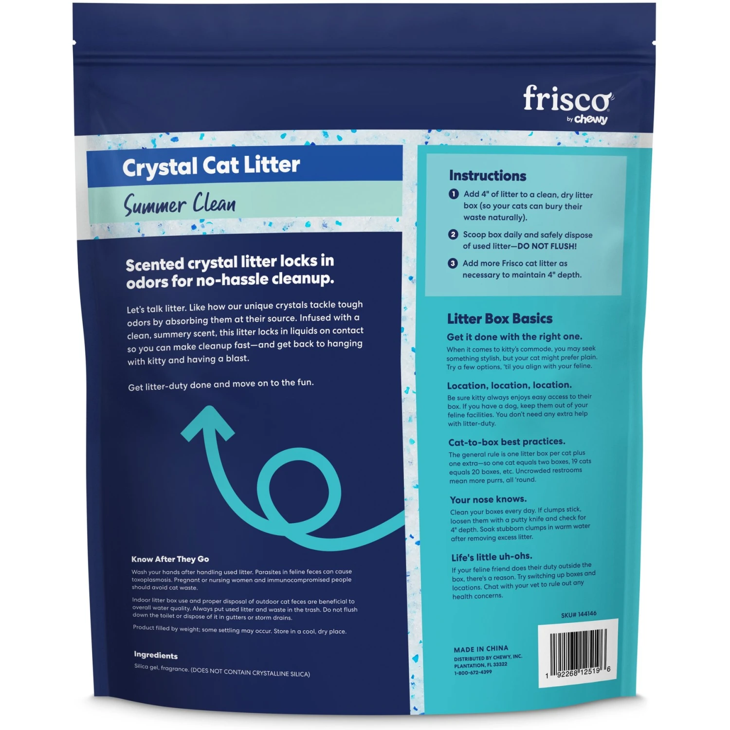 Frisco Summer Clean Scented Non-Clumping Crystal Cat Litter - Image 3