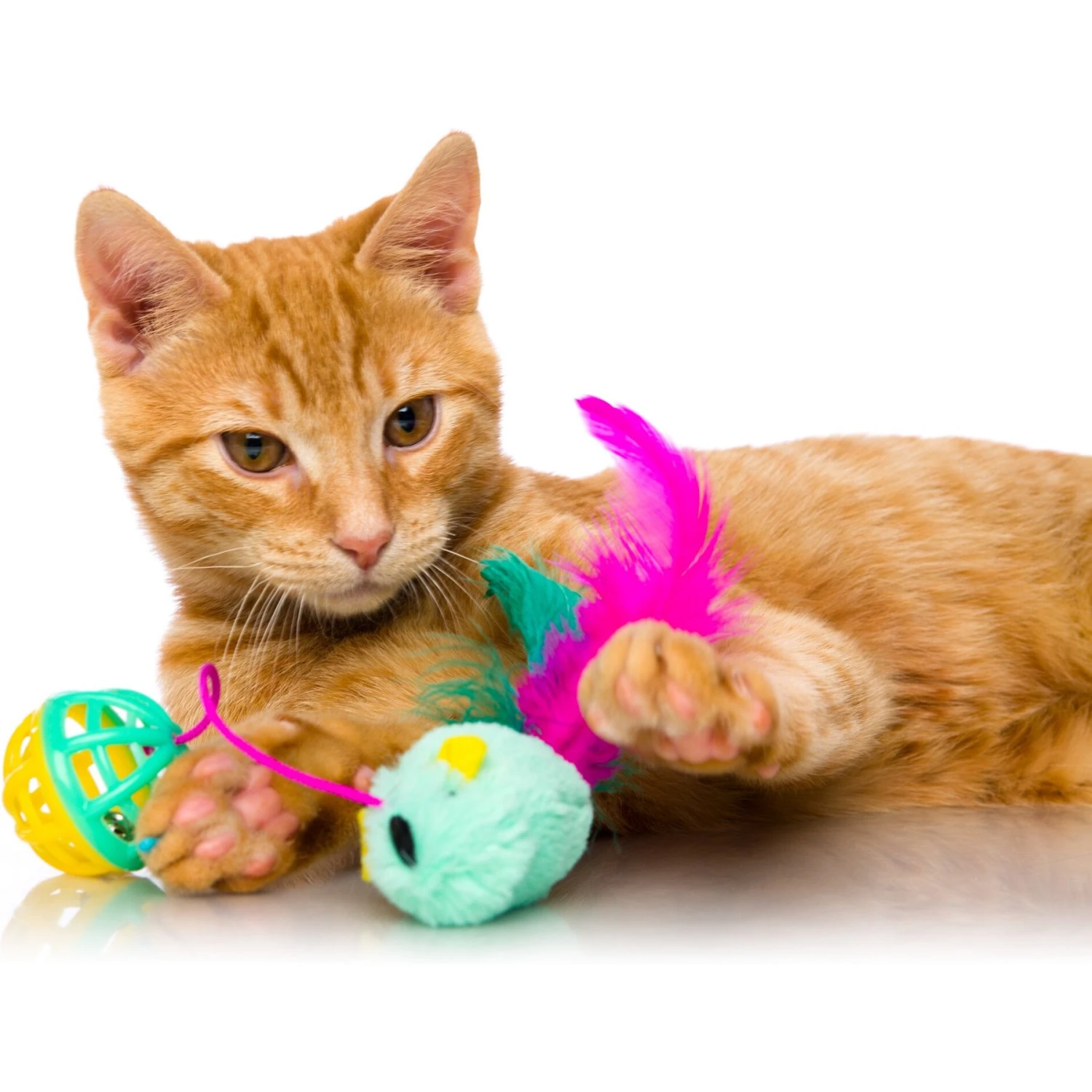 Hartz Just For Cats Super Hunters Cat Toy Variety Pack, 13 Count - Image 3