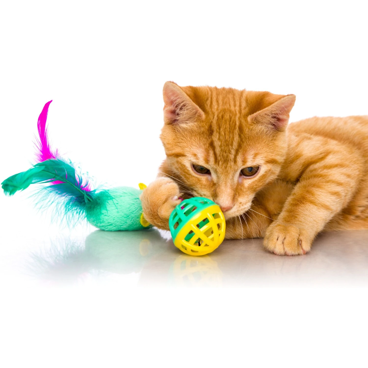 Hartz Just For Cats Super Hunters Cat Toy Variety Pack, 13 Count - Image 4