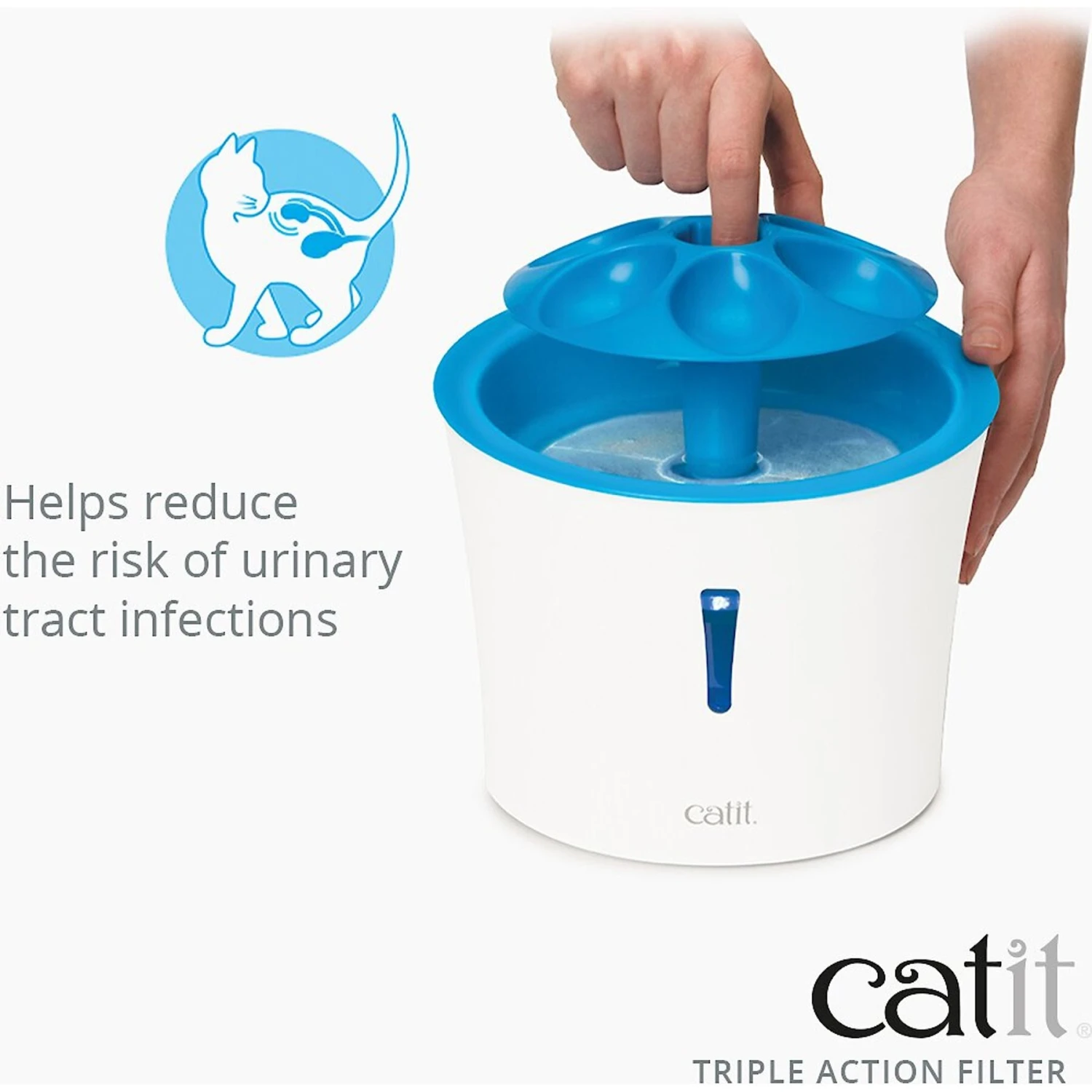 Catit Triple Action Pet Fountain Filter - Image 2