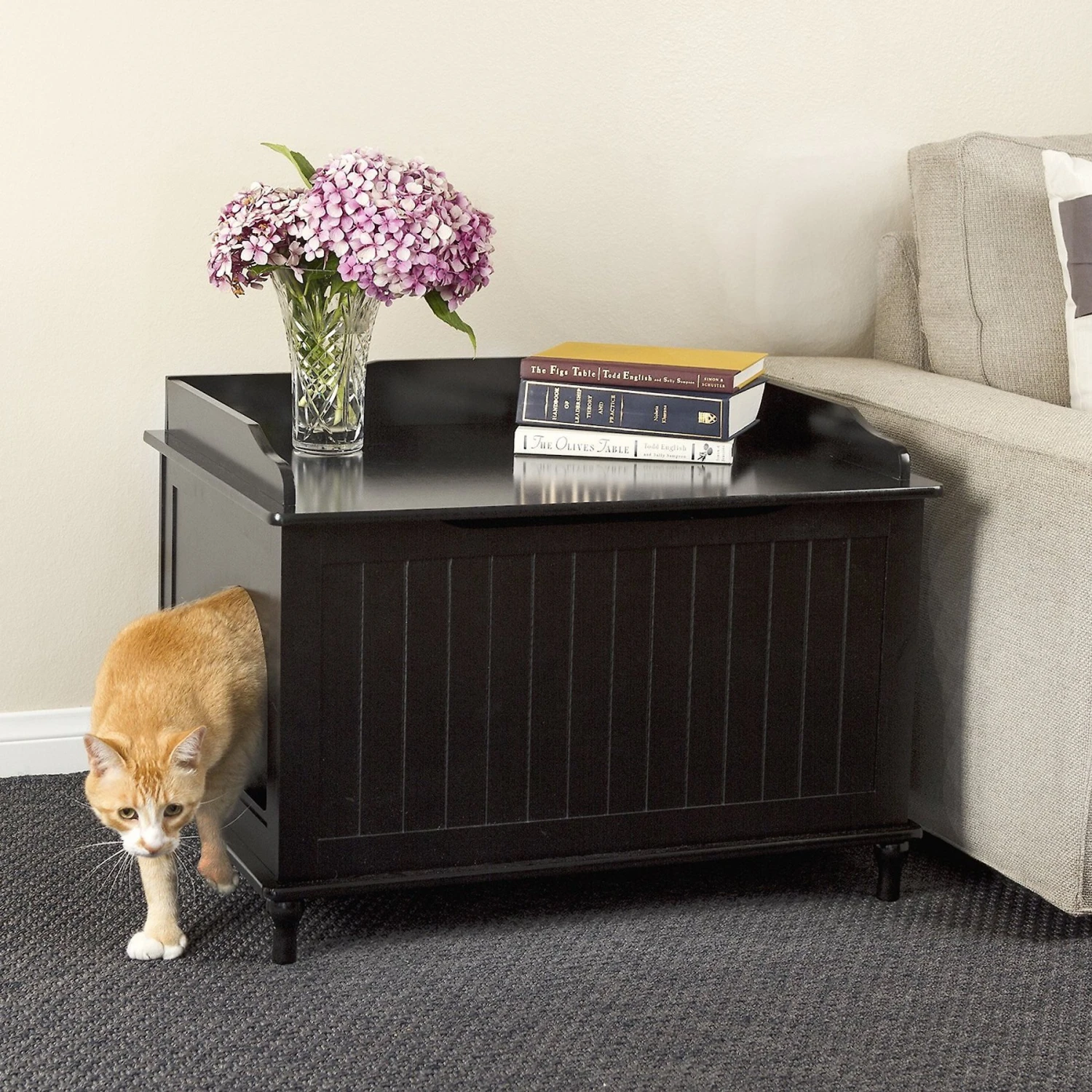 Designer Pet Products Catbox Enclosure Litter Box