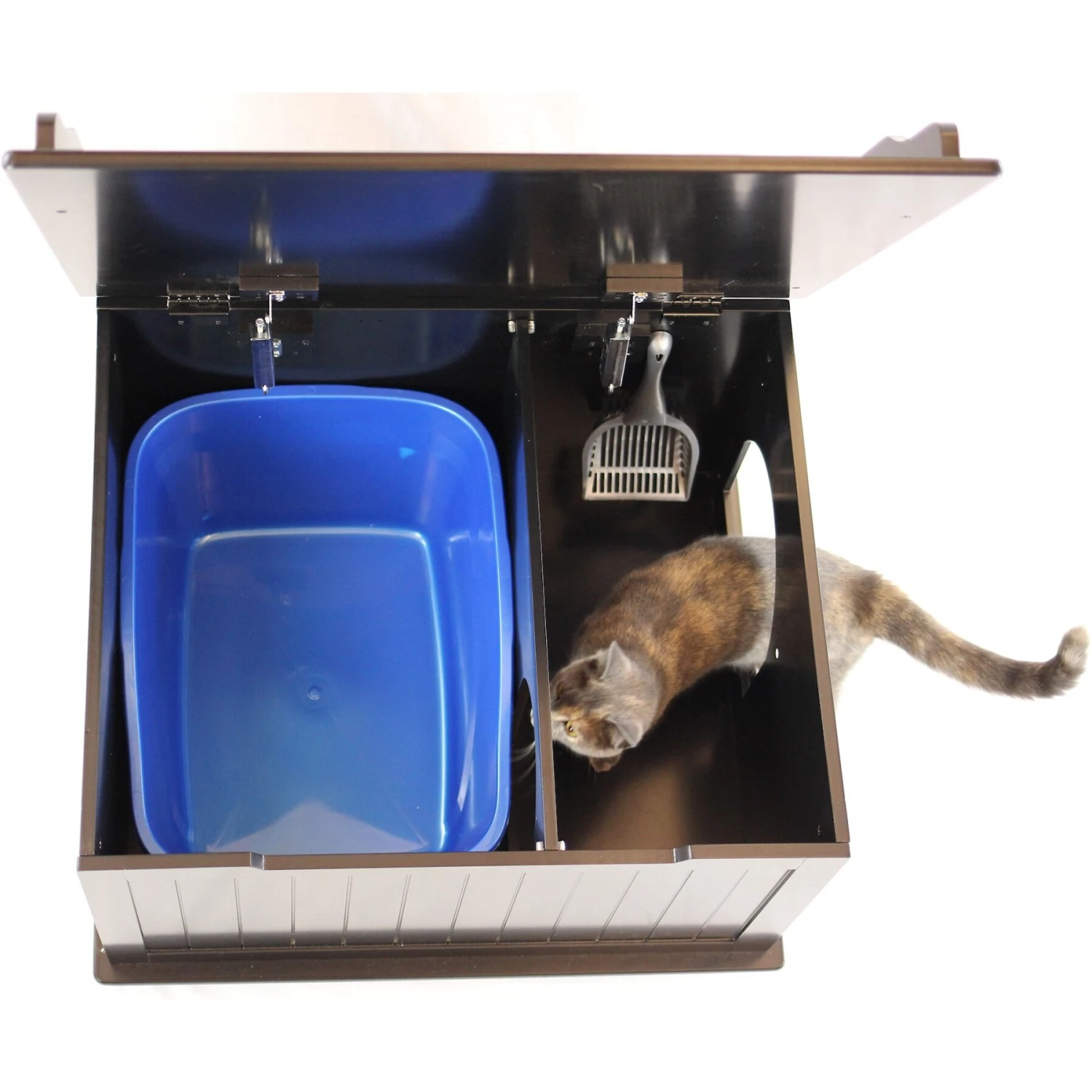 Designer Pet Products Catbox Enclosure Litter Box - Image 4