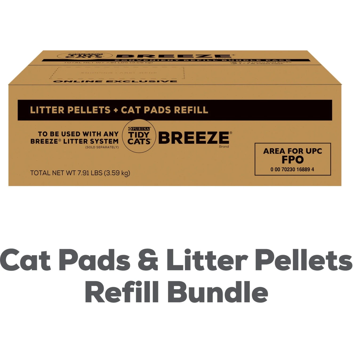 Tidy Cats Breeze Cat Pads & Litter Pellets Bundle Pack - Image 2