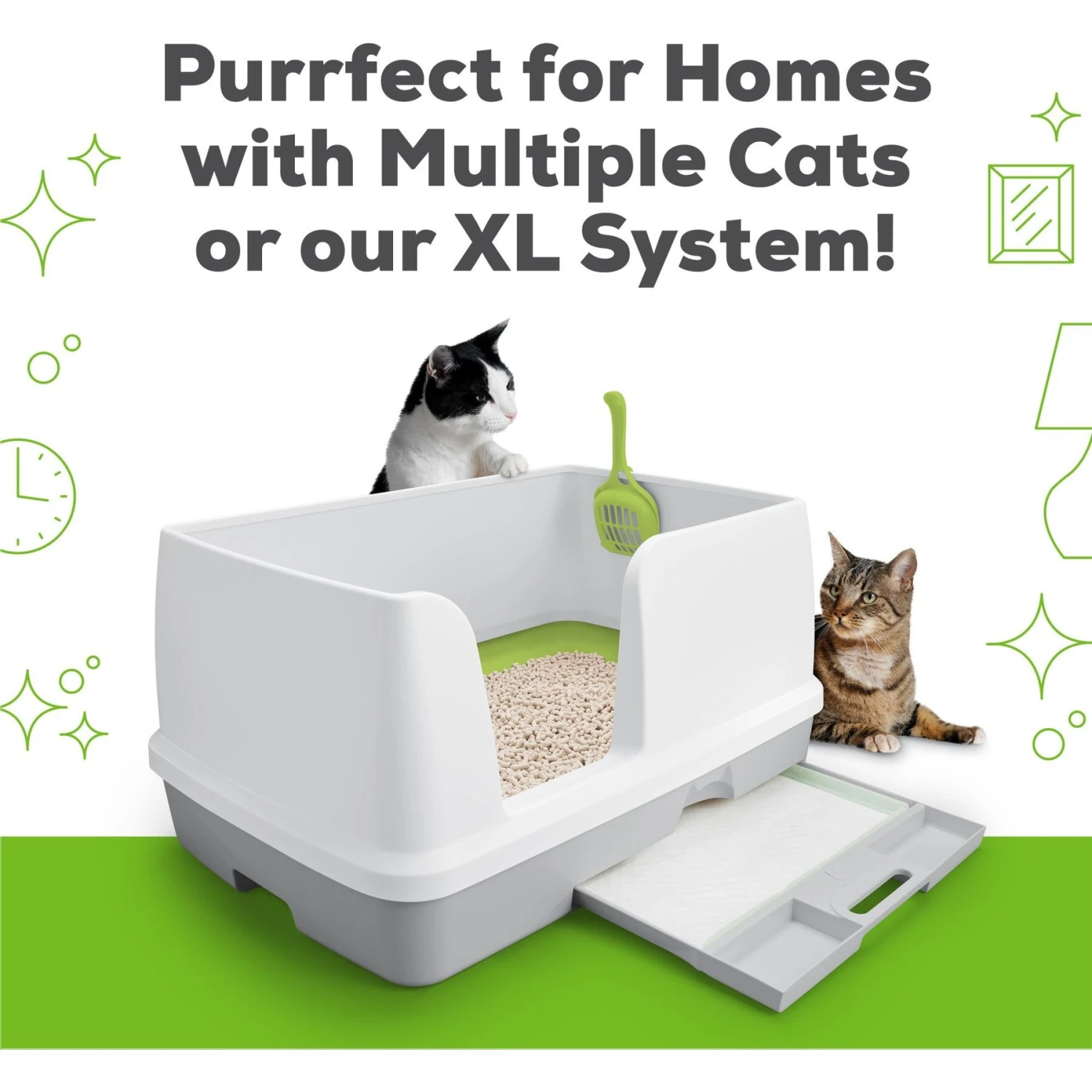 Tidy Cats Breeze Cat Pads & Litter Pellets Bundle Pack - Image 8