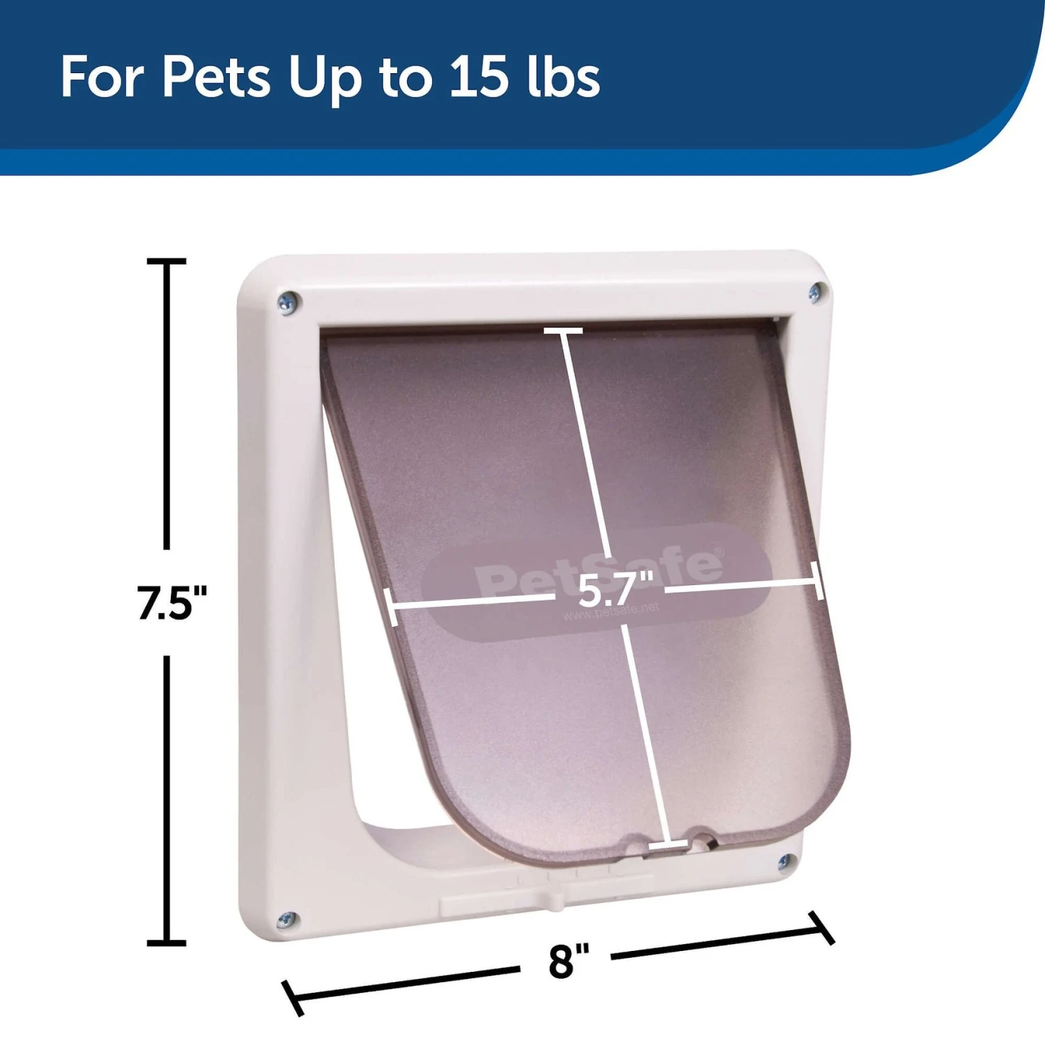 PetSafe 4-Way Locking Pet Door, Up To 15-lbs - Image 6