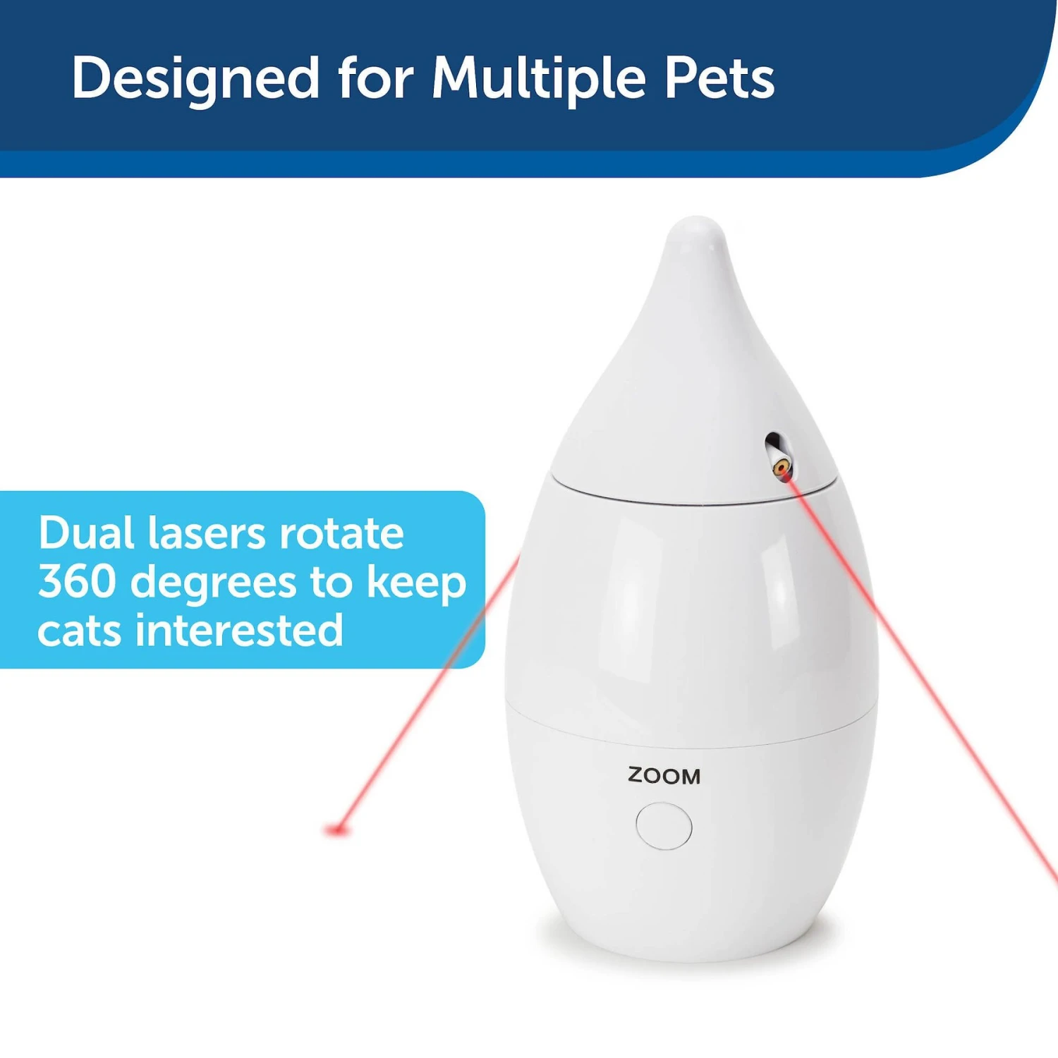 PetSafe Zoom Rotating Laser Cat Toy - Image 8