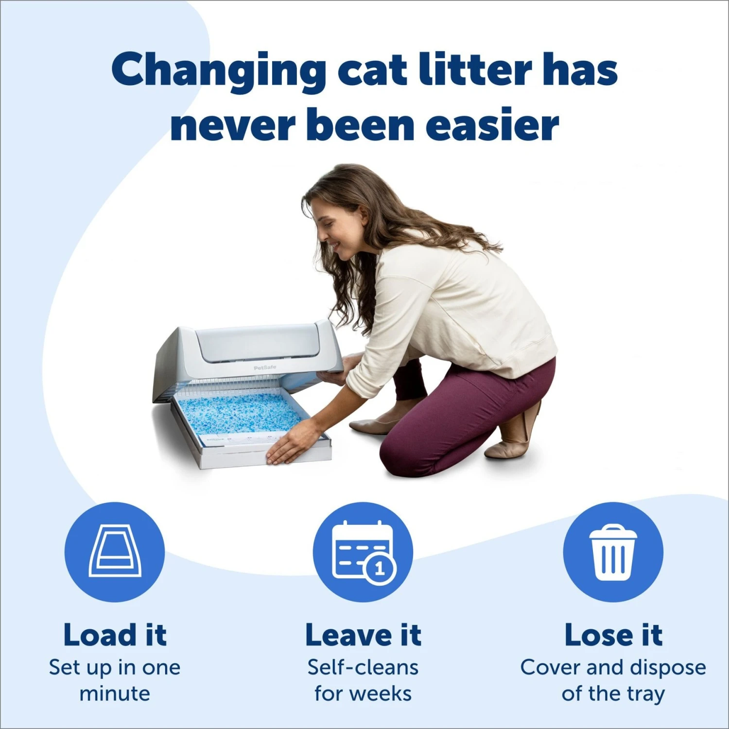 PetSafe ScoopFree Complete Disposable Crystal Litter Trays - Image 3