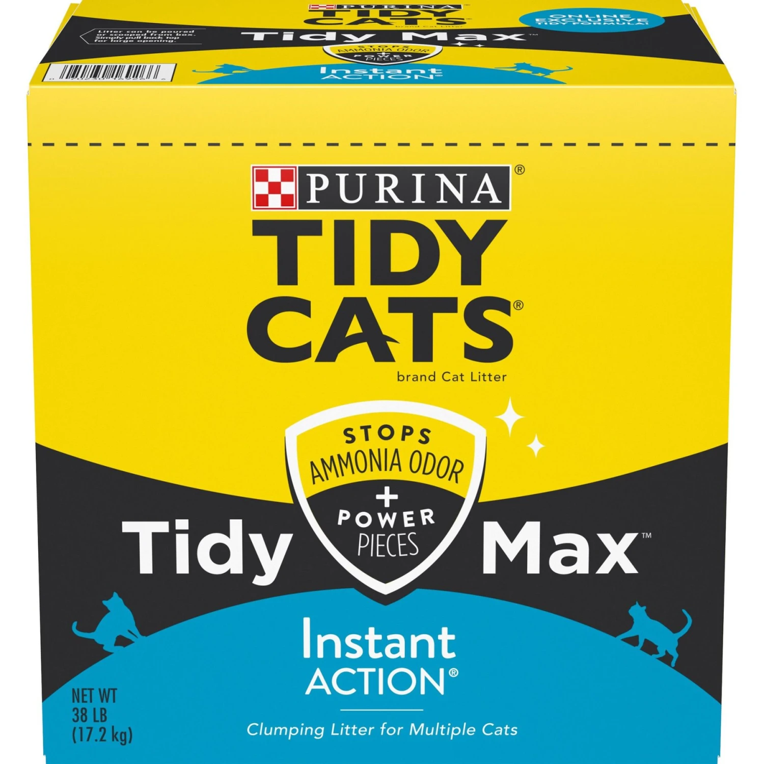 Tidy Max Instant Action Scented Clumping Clay Cat Litter