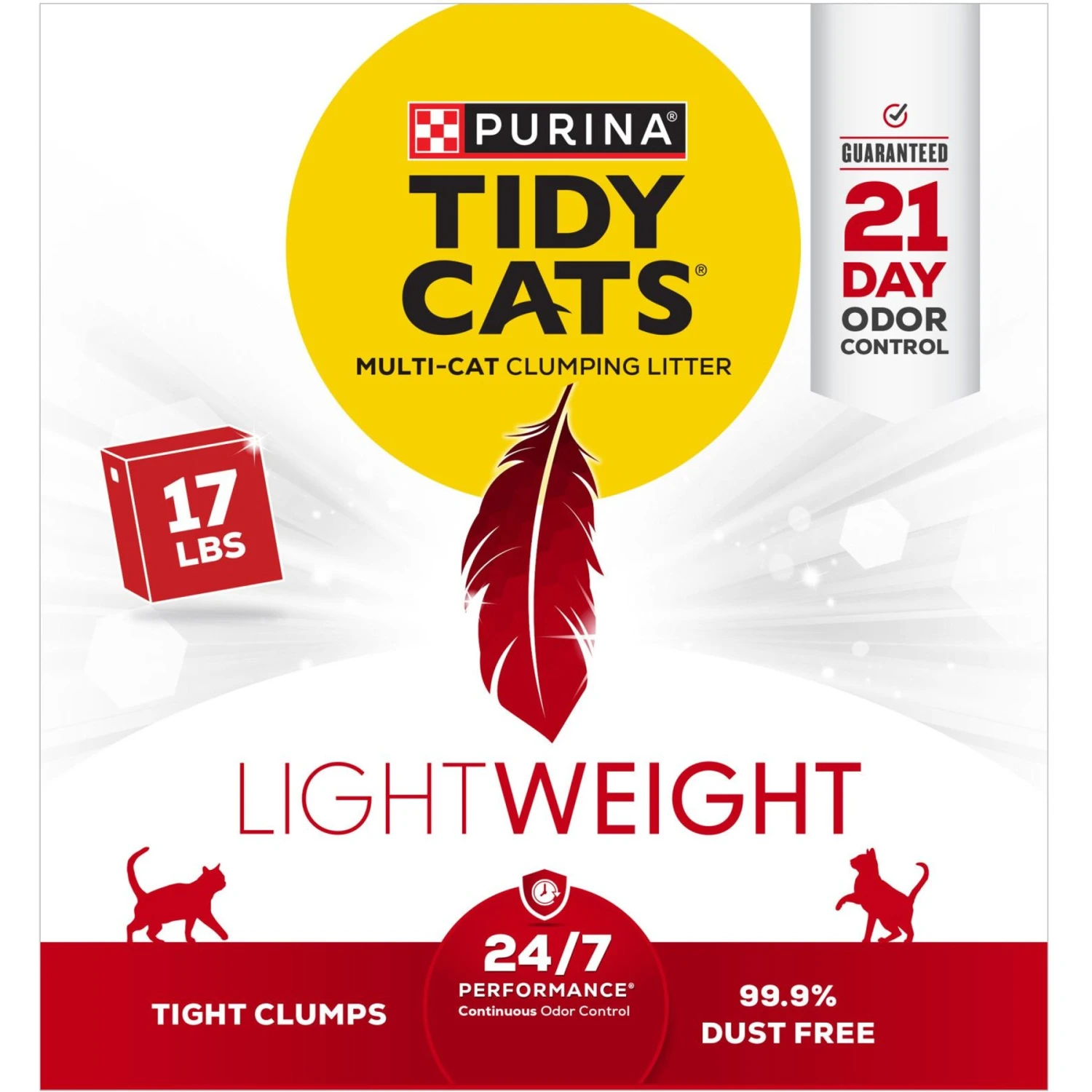Tidy Cats Lightweight 24/7 Scented Clumping Clay Cat Litter