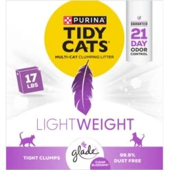 Tidy Cats Lightweight Glade Blossoms Scented Clumping Clay Cat Litter