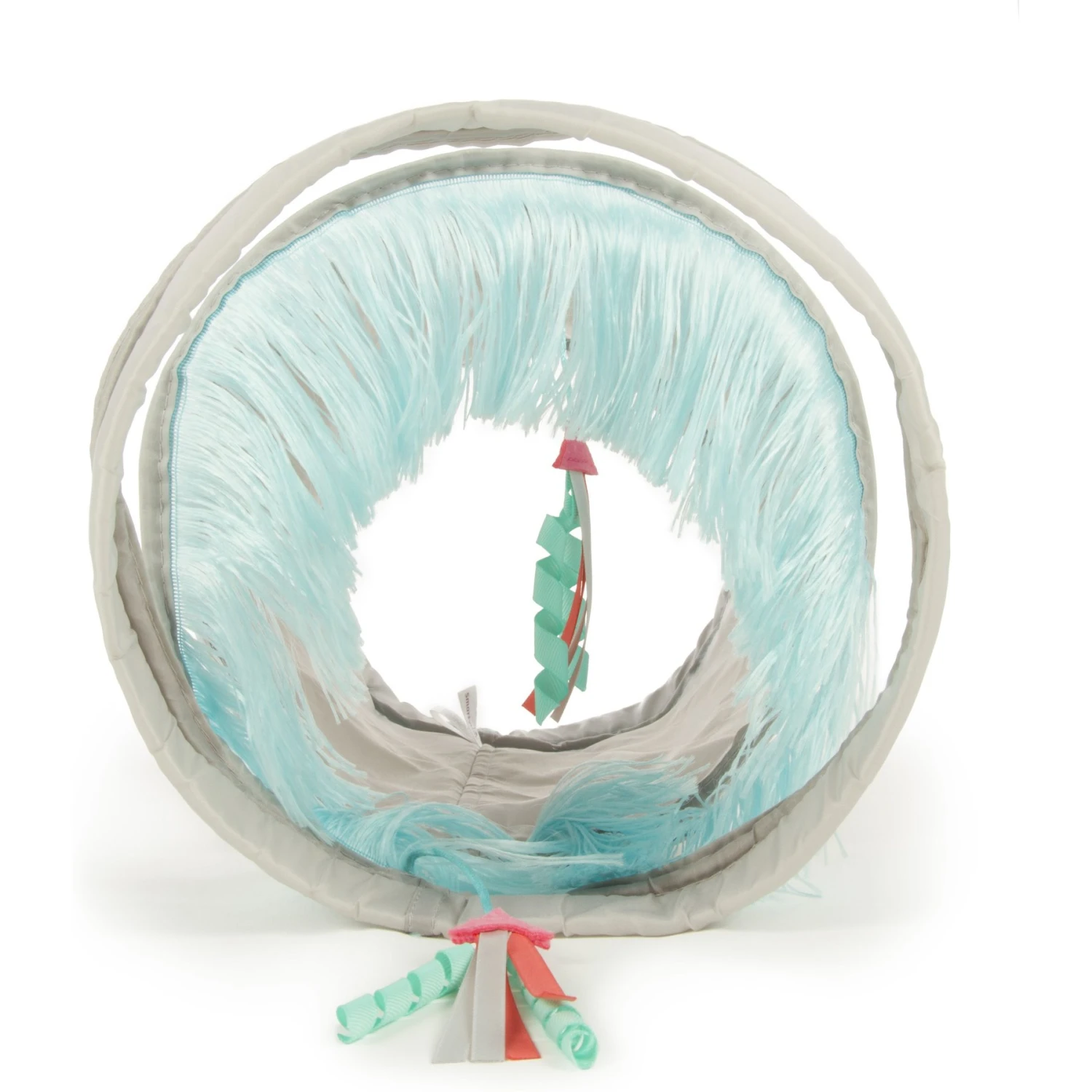 SmartyKat Fringe Frenzy Cat Activity Tunnel - Image 3
