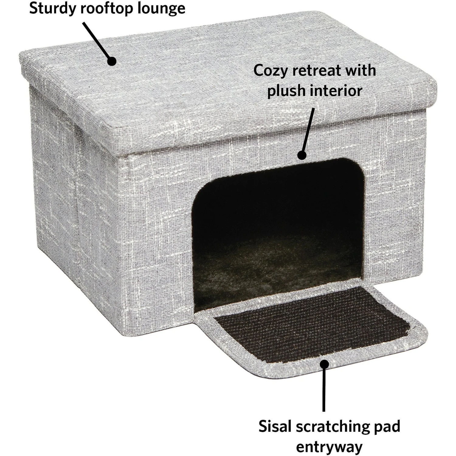 MidWest Curious Cube Cat Condo - Image 3
