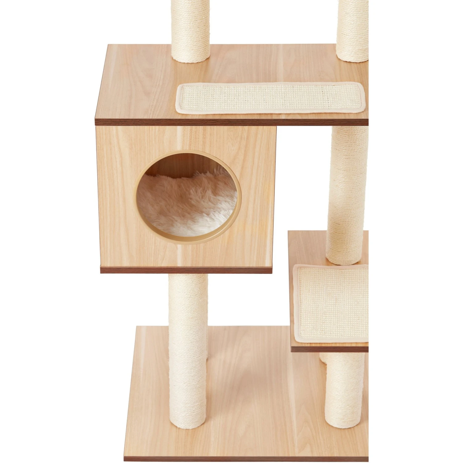Frisco 47.5-in Modern Cat Tree & Condo - Image 3