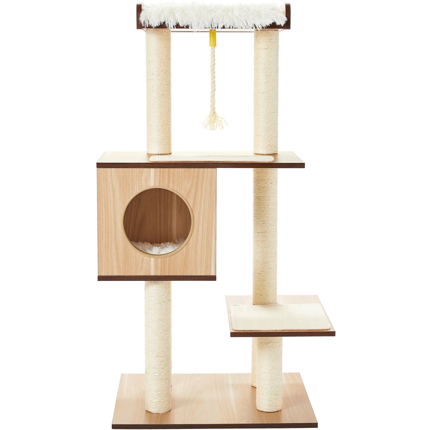 Frisco 47.5-in Modern Cat Tree & Condo - Image 4