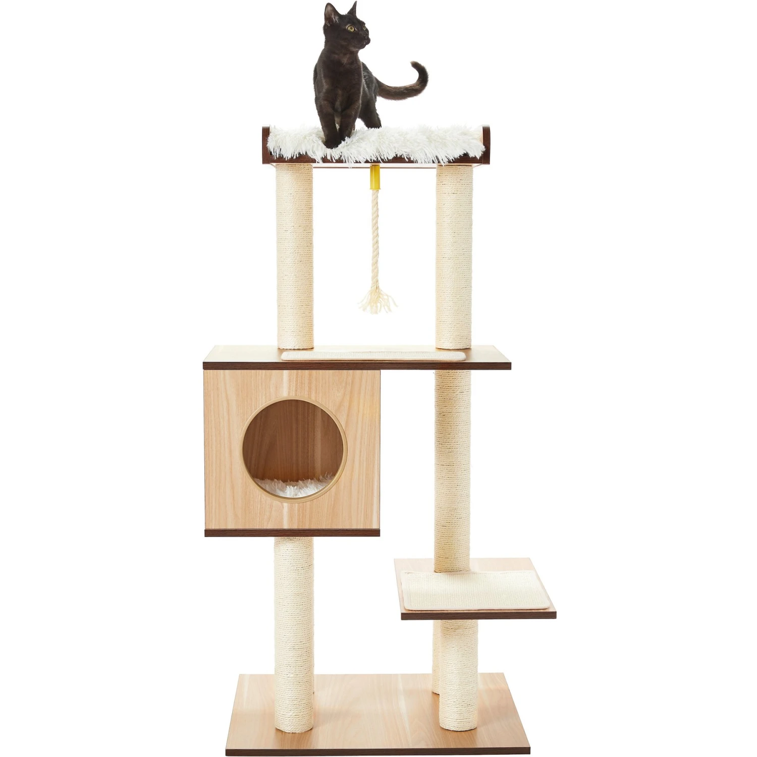 Frisco 47.5-in Modern Cat Tree & Condo - Image 5