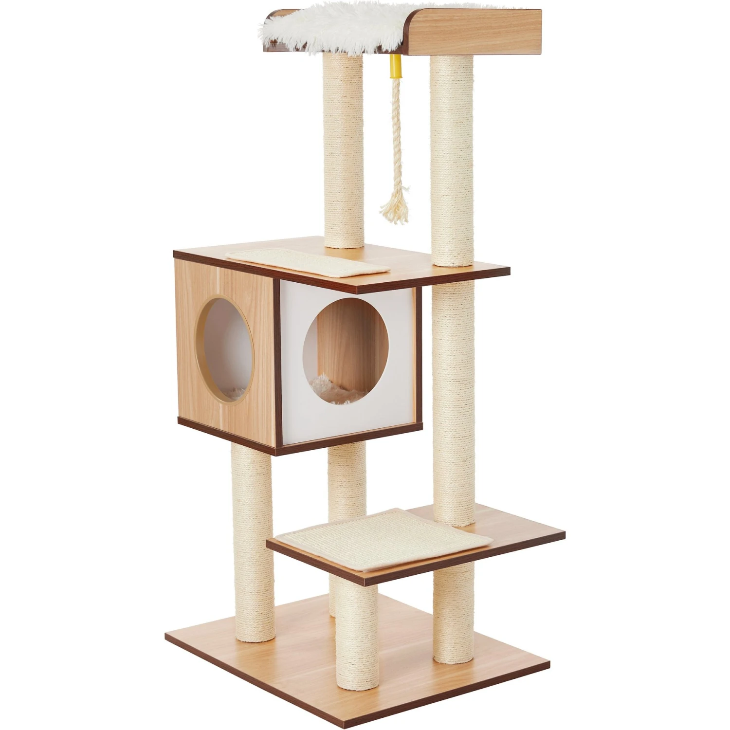Frisco 47.5-in Modern Cat Tree & Condo - Image 6
