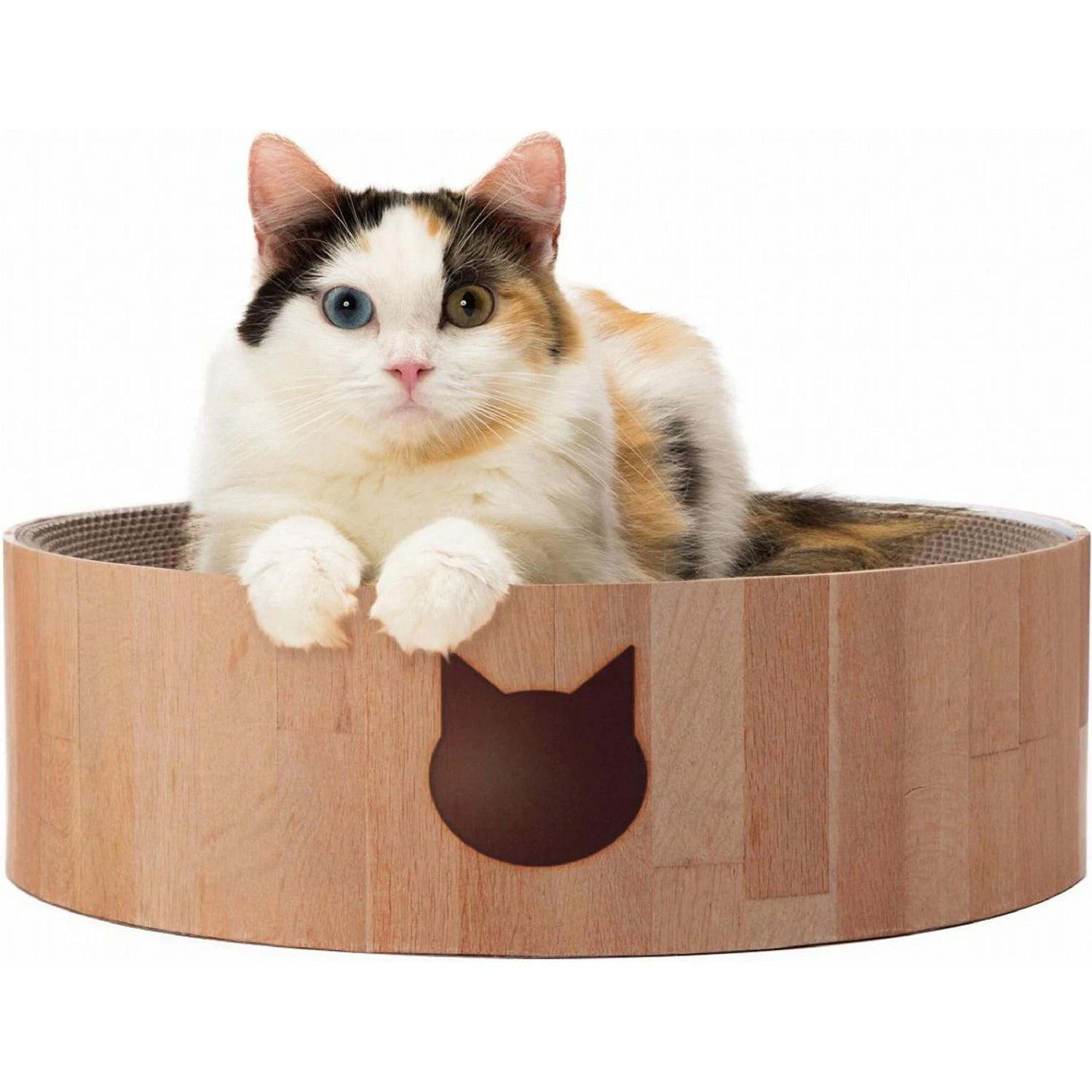 Necoichi Cozy Cat Scratcher Bowl Toy
