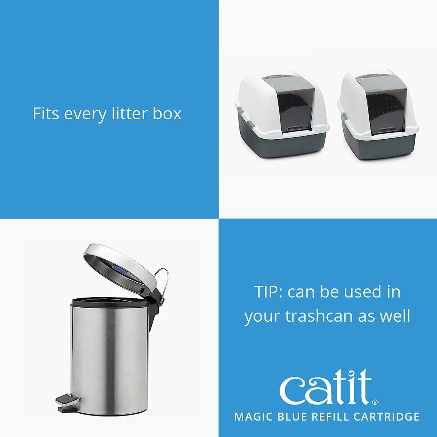 Catit Litter Box Odor Reducing Cat Litter Pad, 2 Count - Image 6