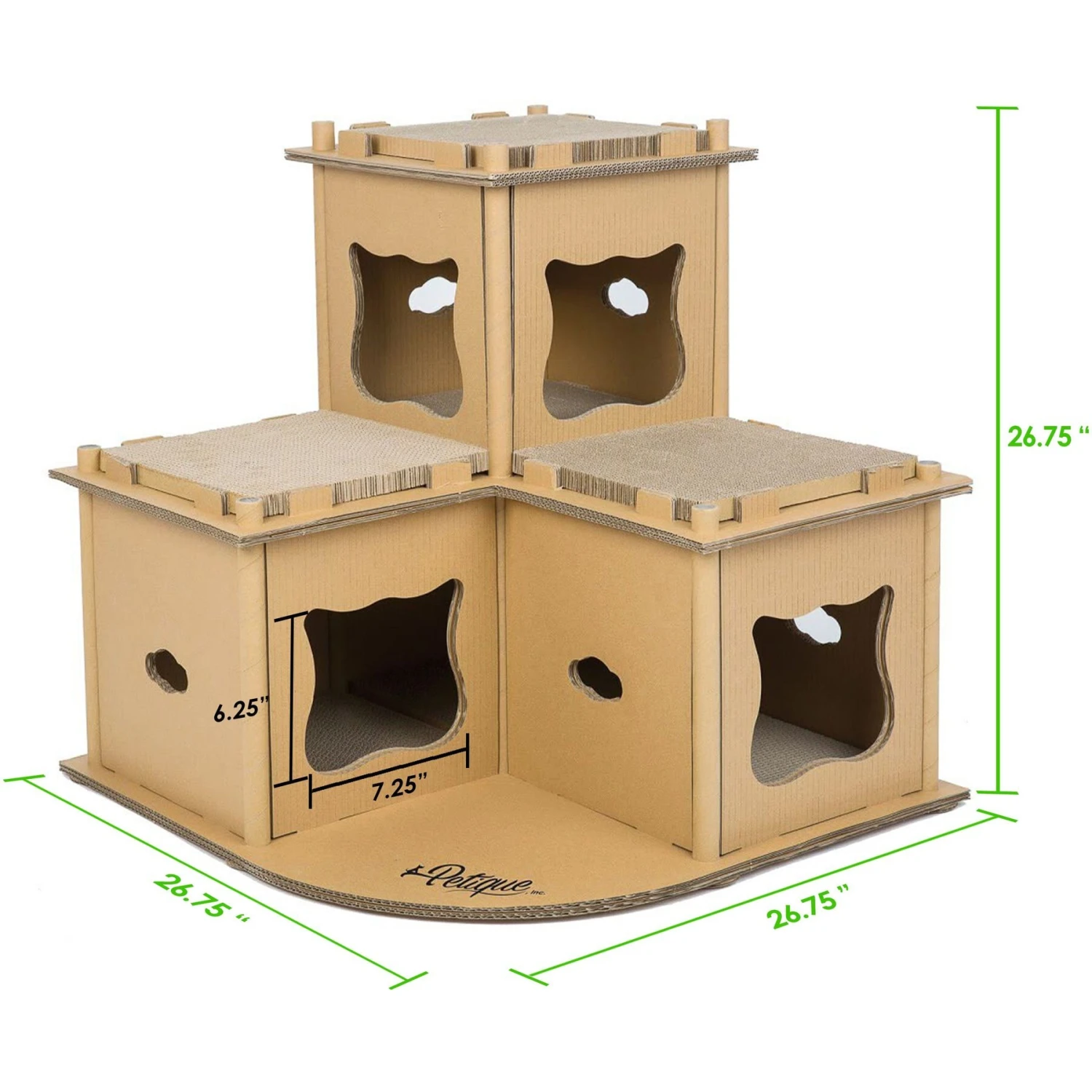 Petique Feline Fortress Cat Scratcher - Image 2