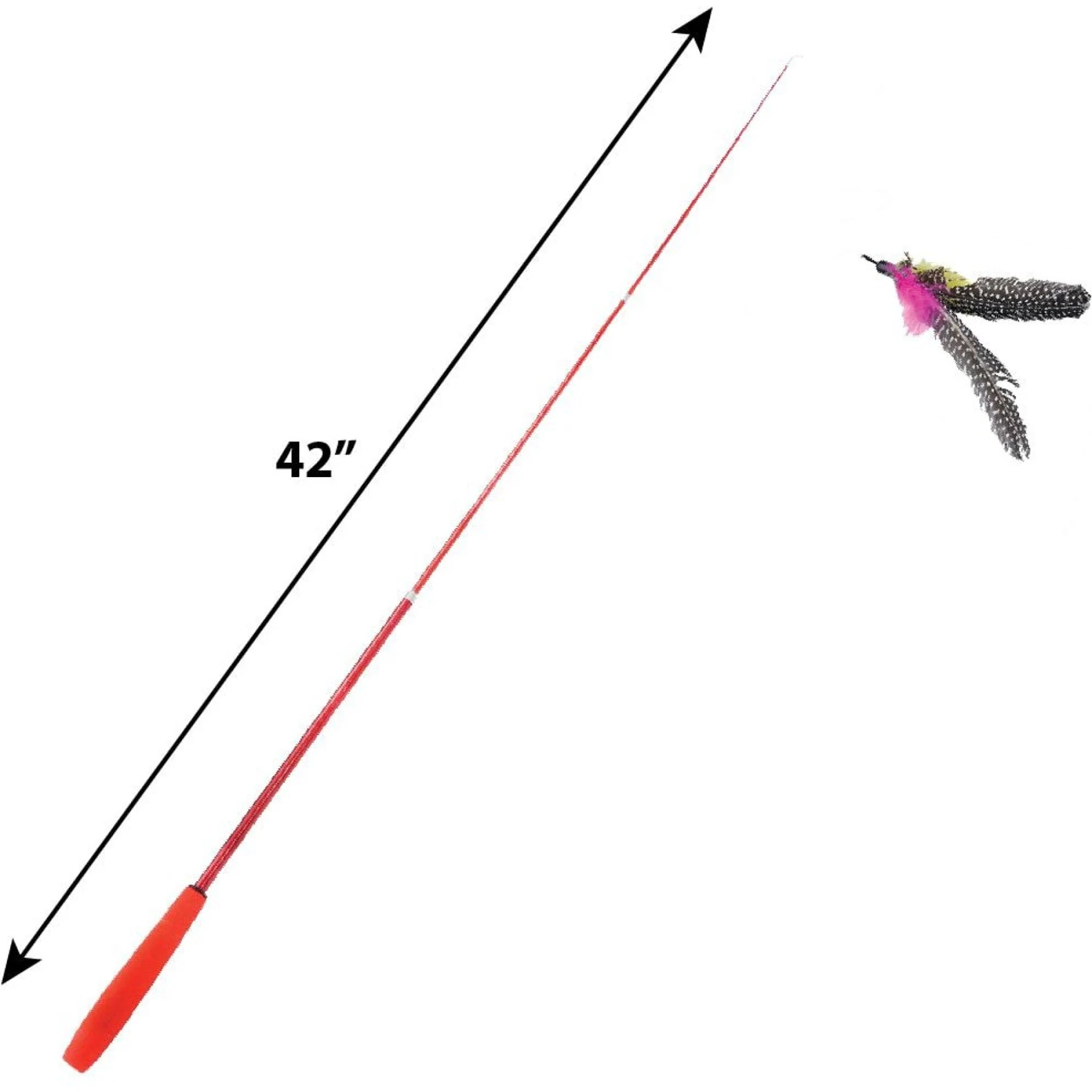 Turbo Flying Teaser Replacement Feather Cat Toy - Image 6