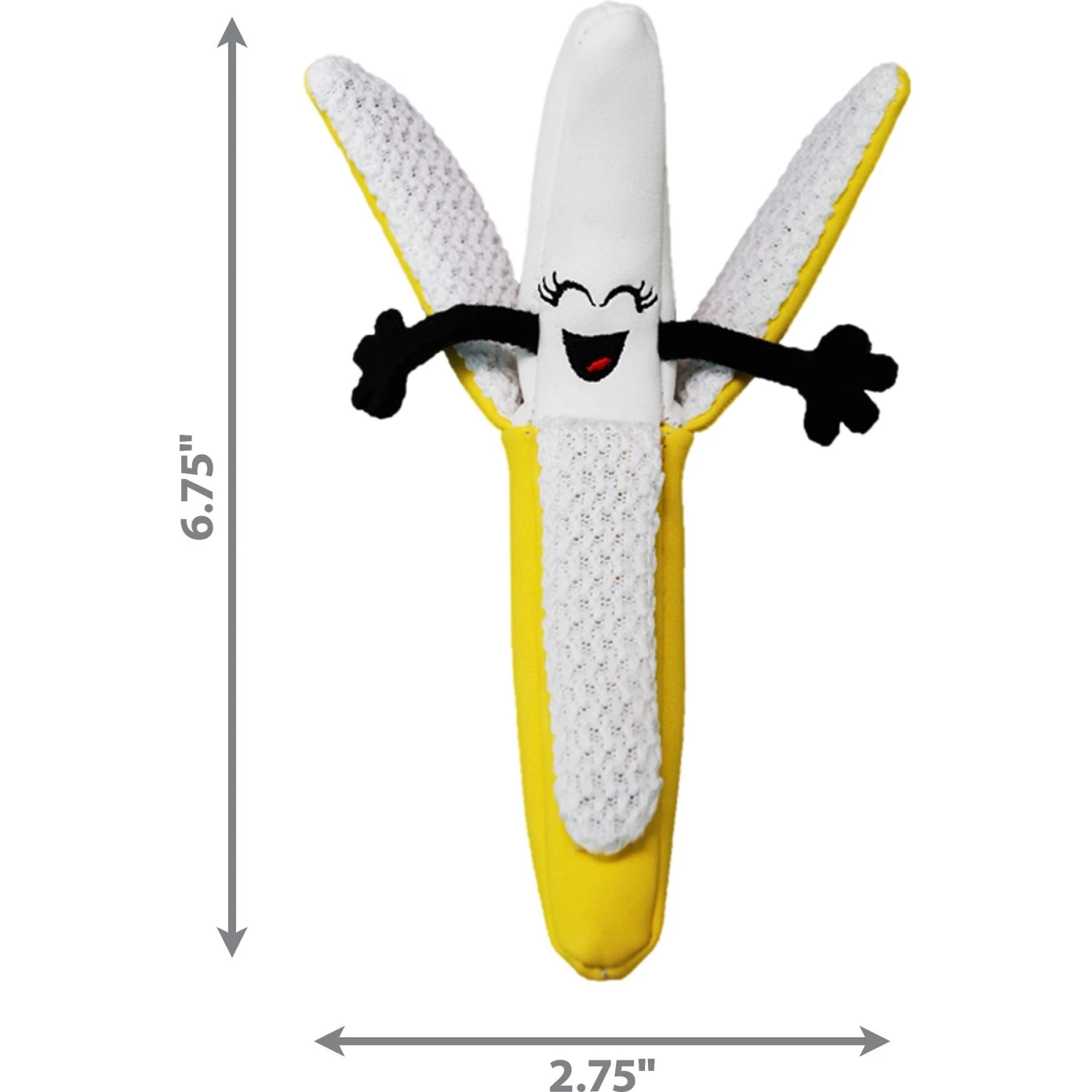 KONG Better Buzz Banana Cat Toy - Image 2